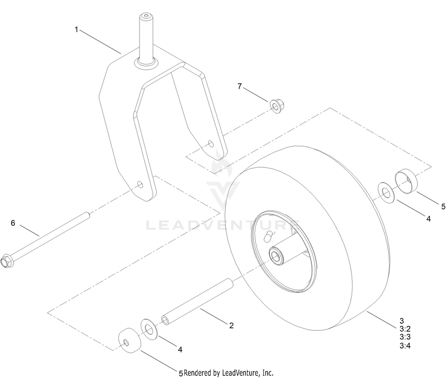 Caster Assembly