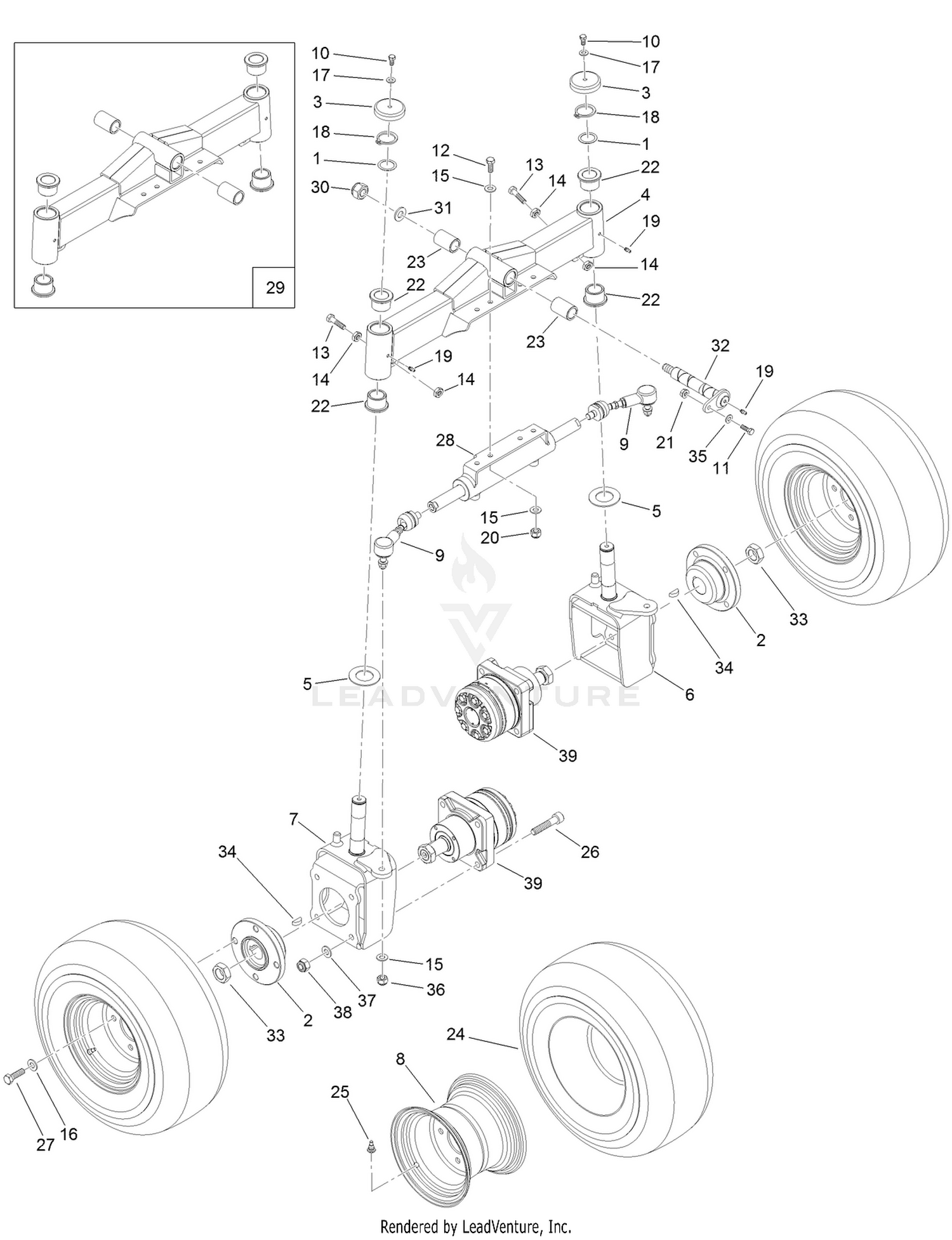 Rear Axle Assembly