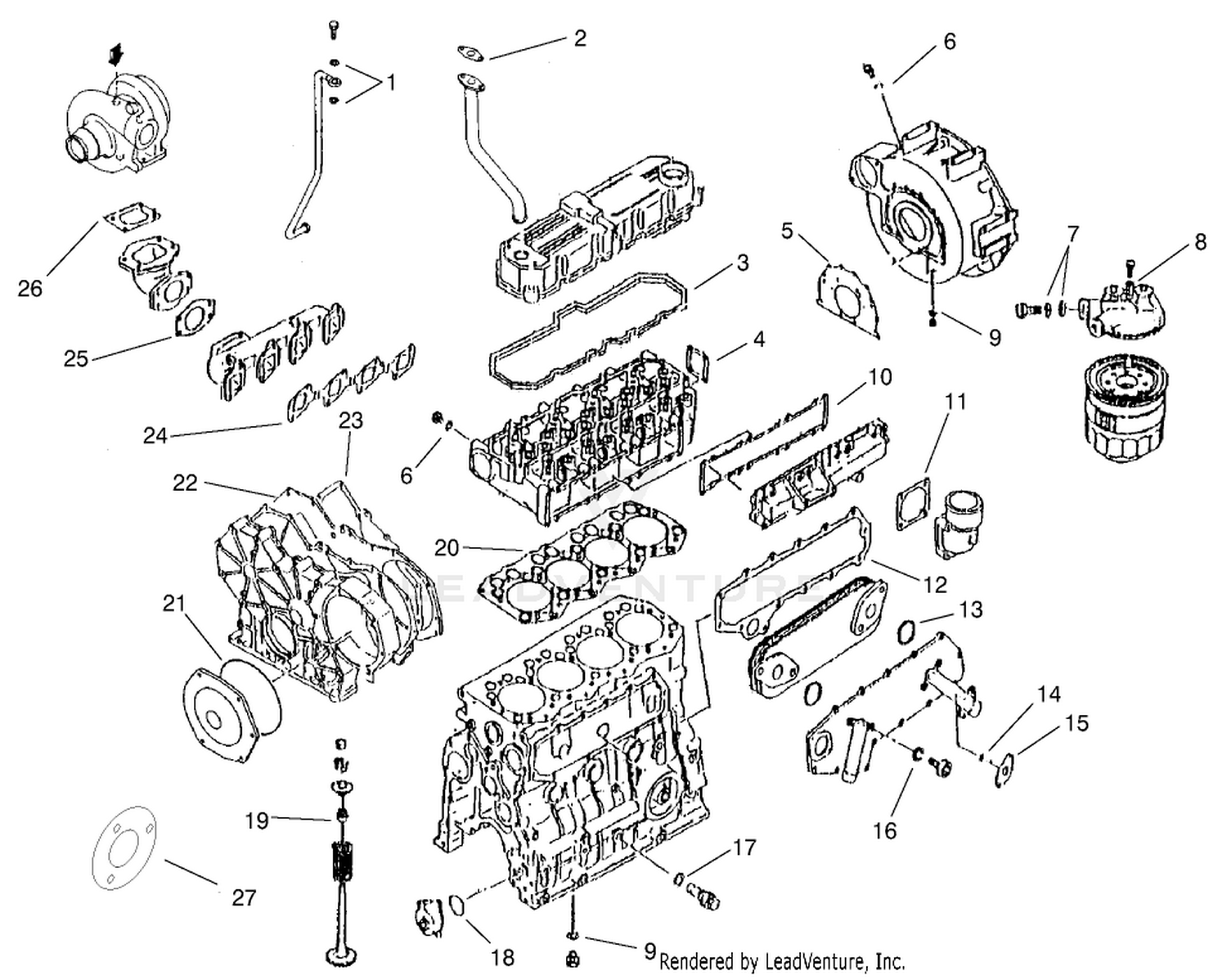 Overhaul Gasket Kit Assembly