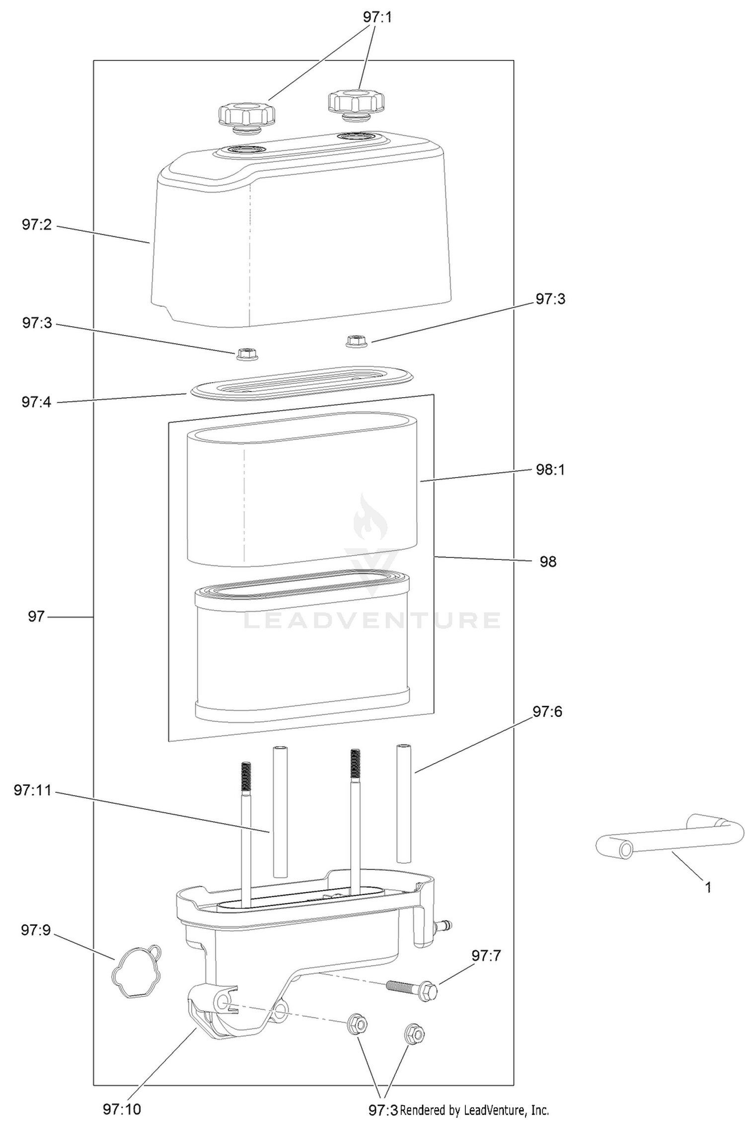 Air Intake and Filtration Assembly