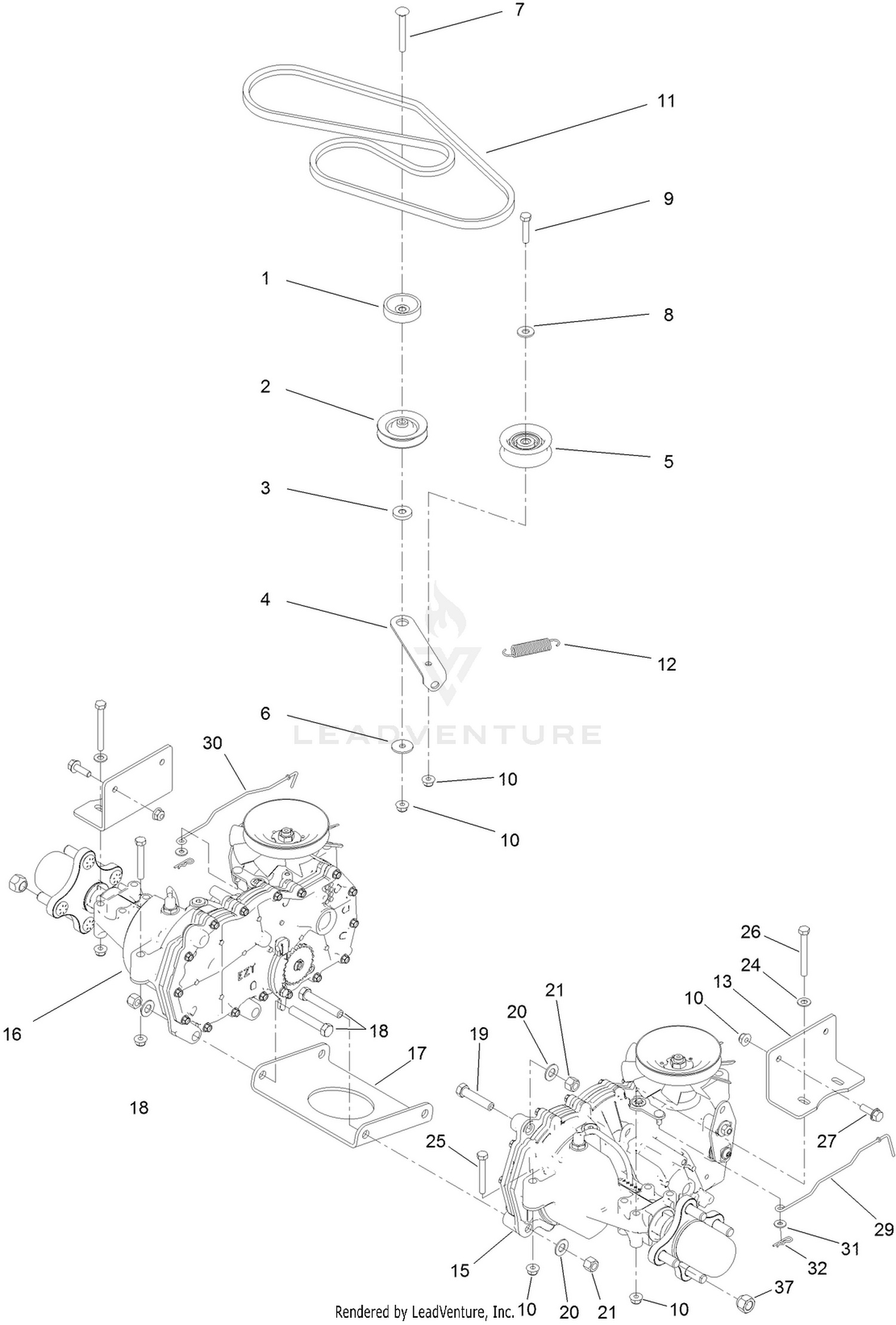 Hydro Transaxle Assembly