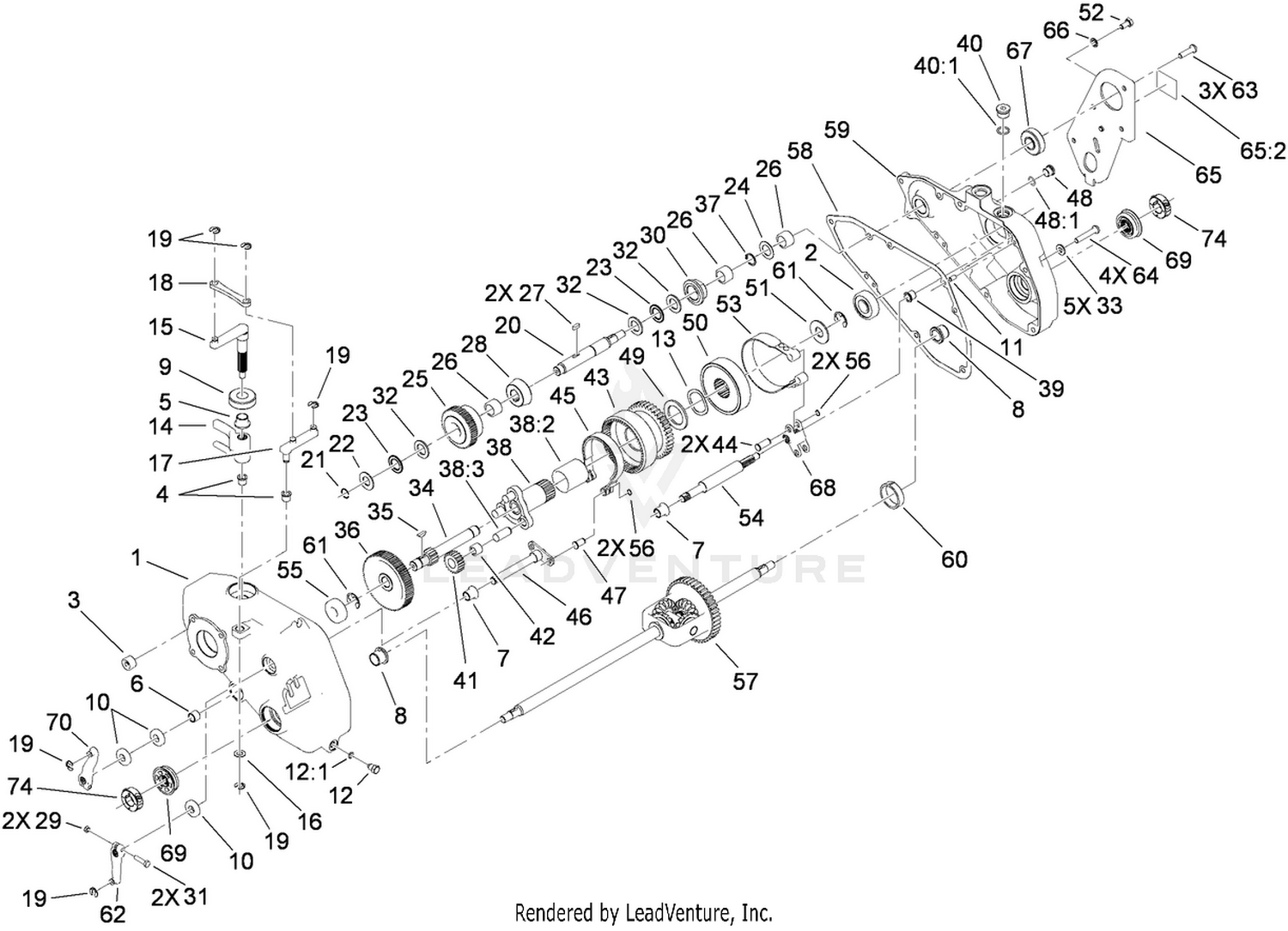 Gearbox Assembly