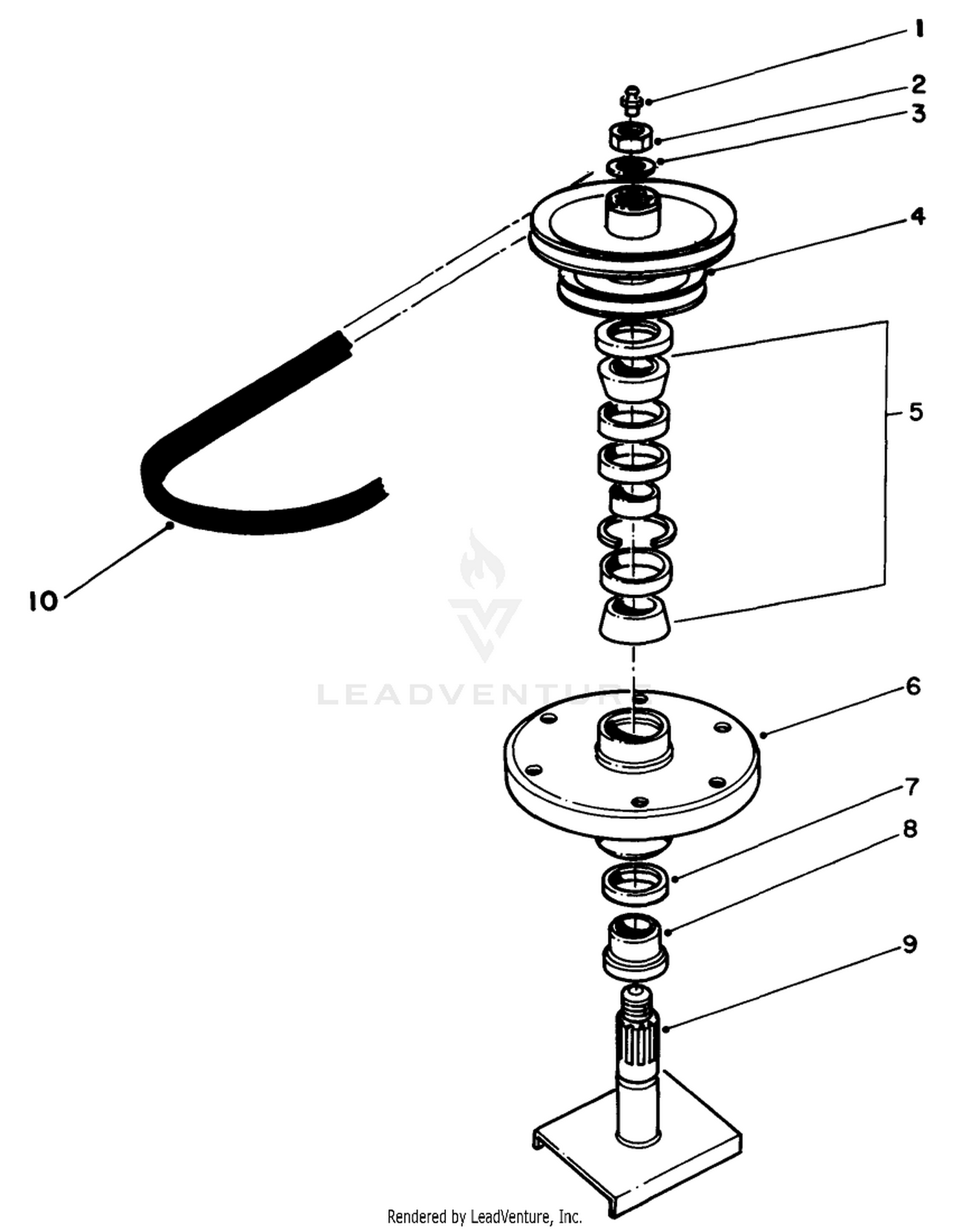 Drive Spindle No. 54-7781