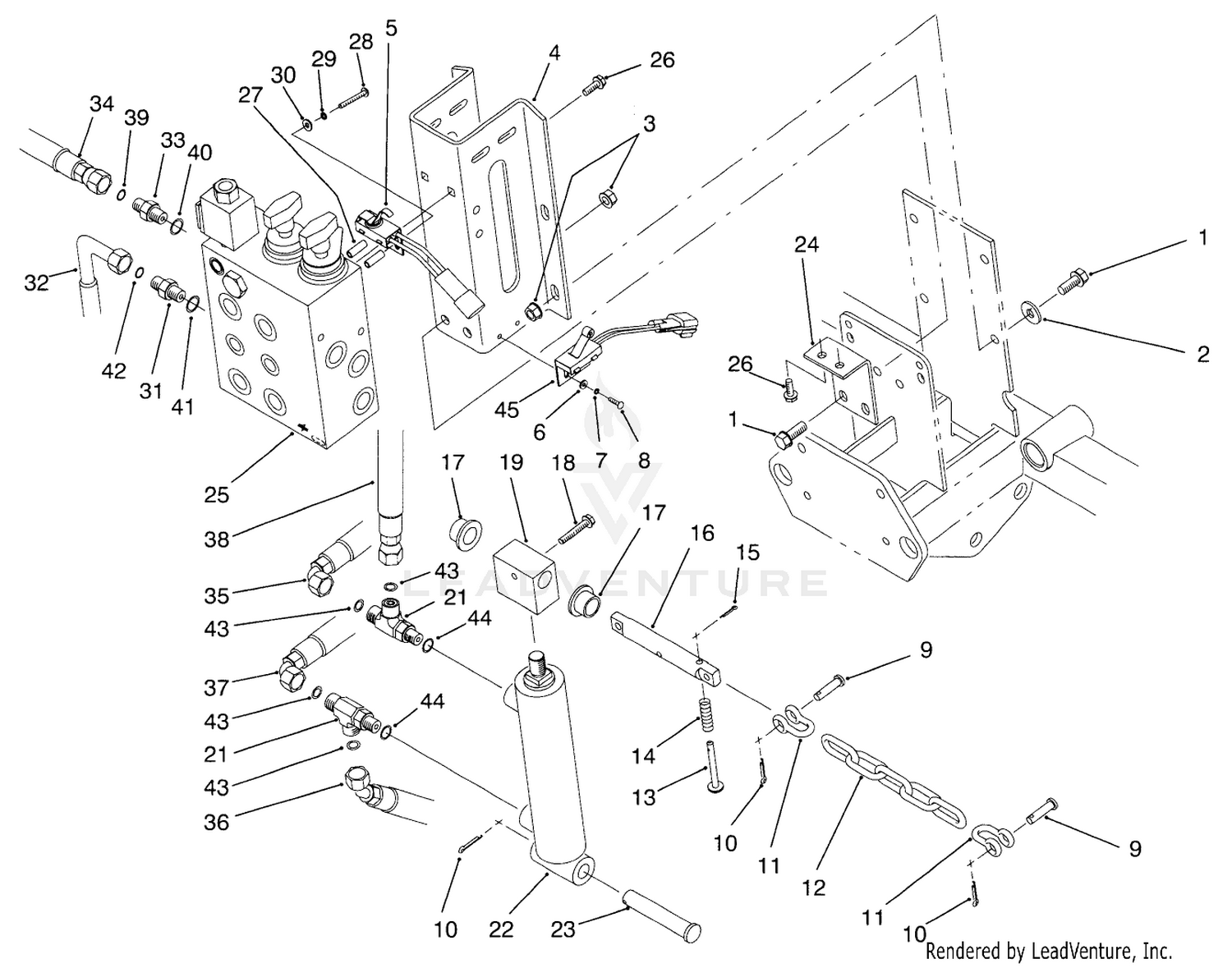 Front Cutting Unit Lift Assembly