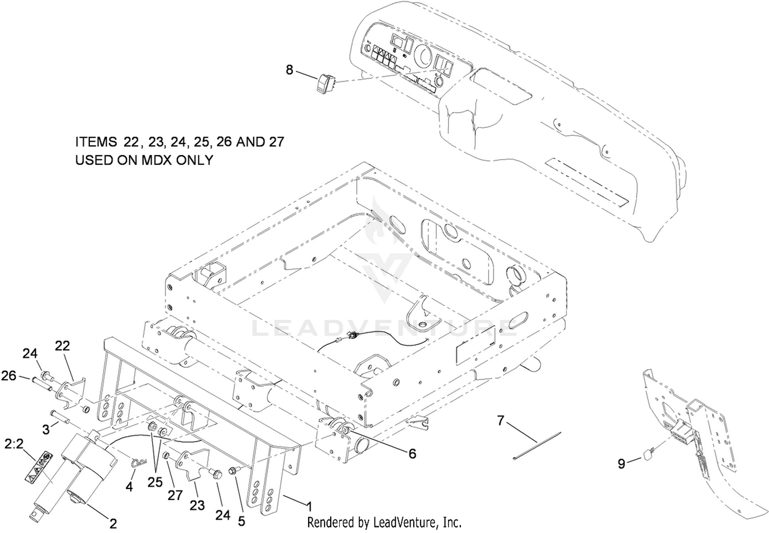 Rear Lift Assembly