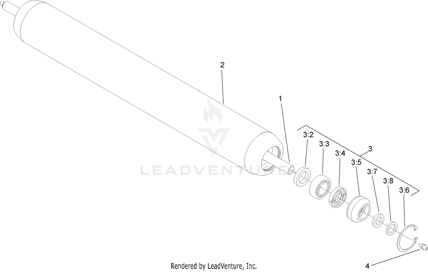 Full Roller Assembly No. 99-5749