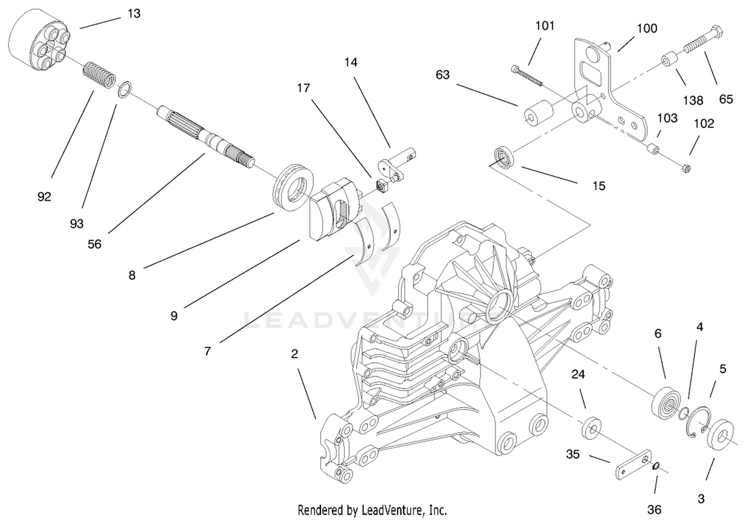 Hydro Transaxle Assembly