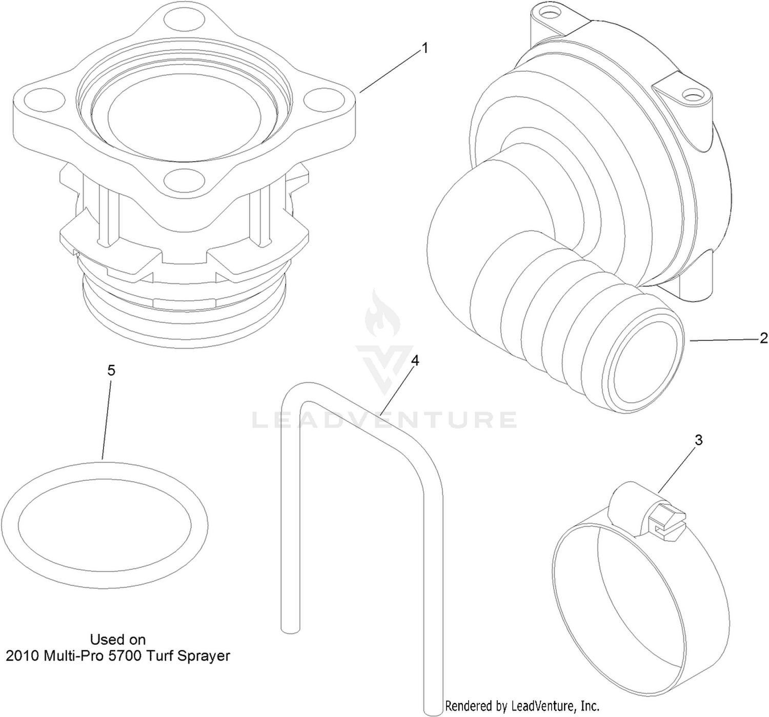 Replacement Valve Kit No. 121-5143