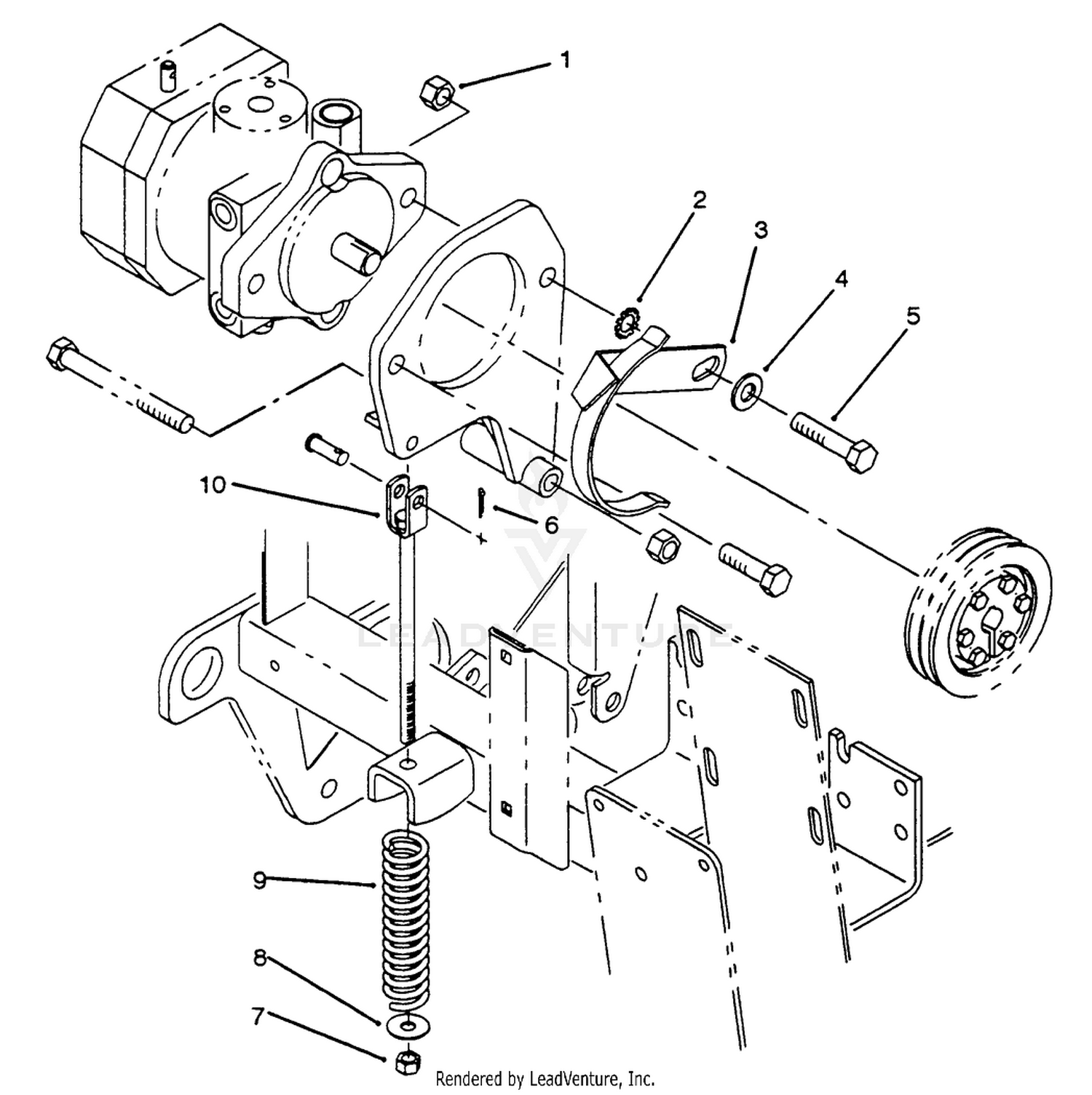 Yoke  Belt Retainer Assembly