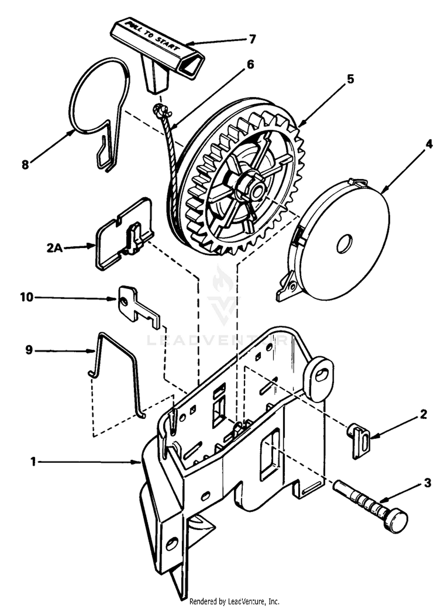 Rewind Starter No. 590531