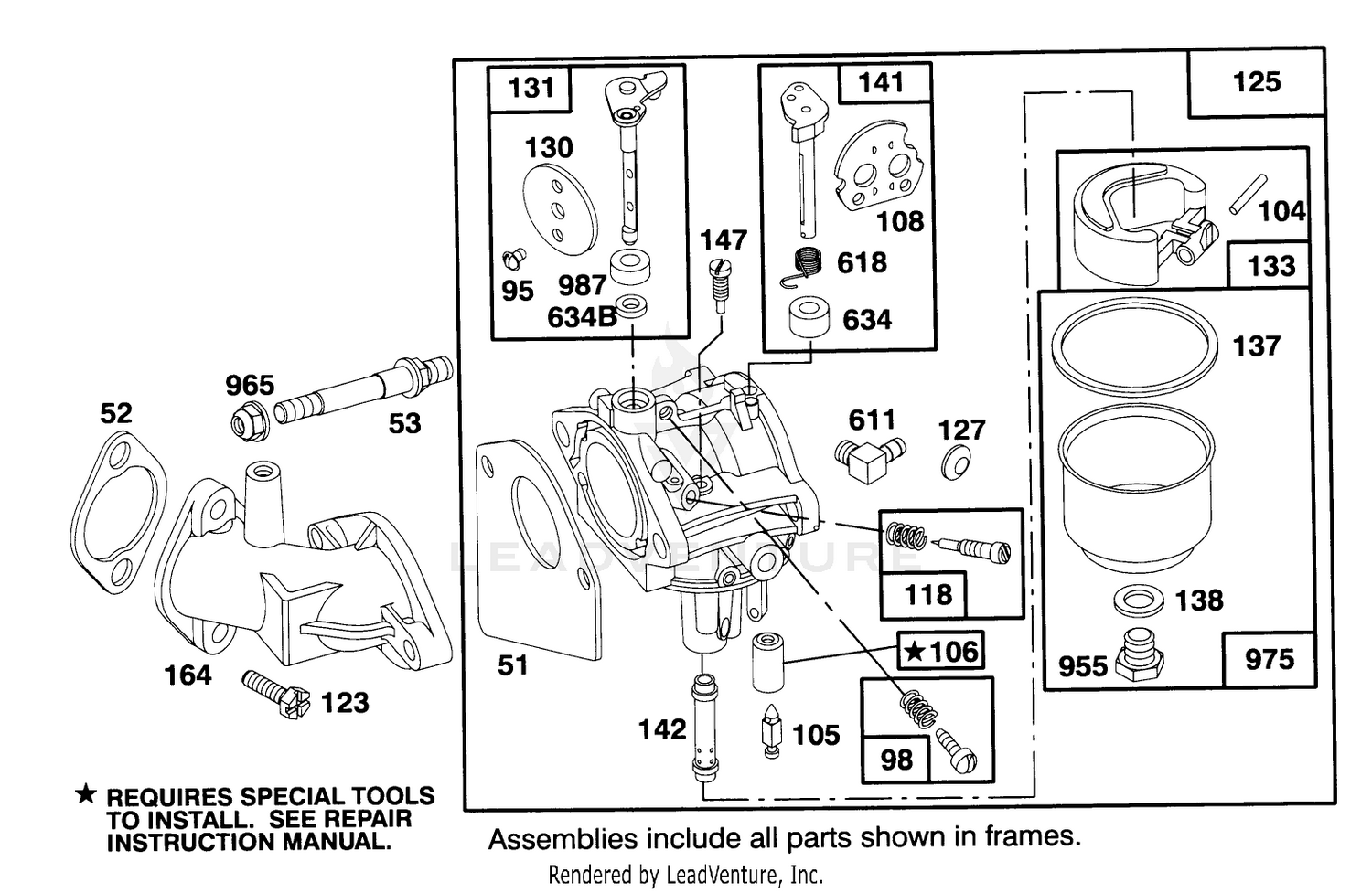Engine Briggs  Stratton Model 28m707-0122-01 3