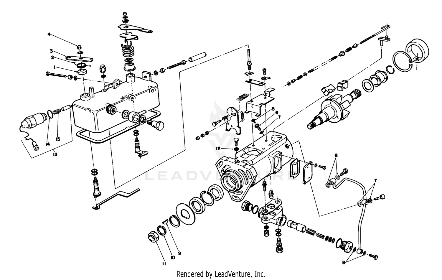 Fuel Injection Pump No. 60-5100