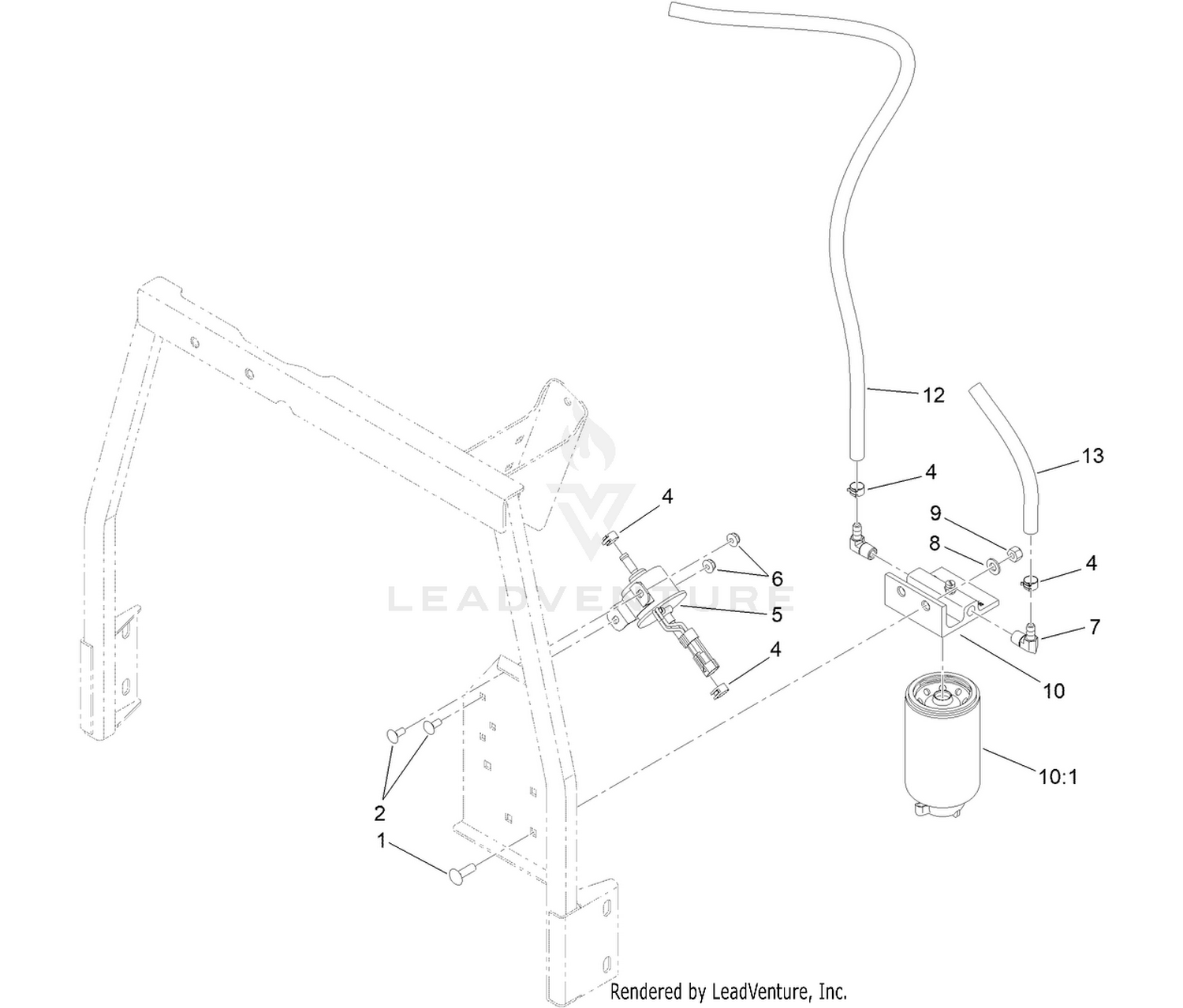 Fuel/Water Separator Assembly