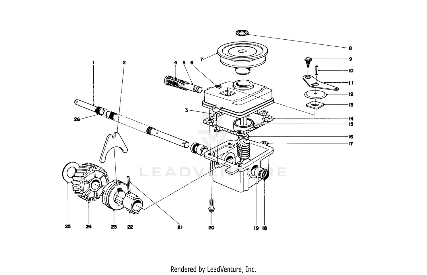 Gear Case Assembly