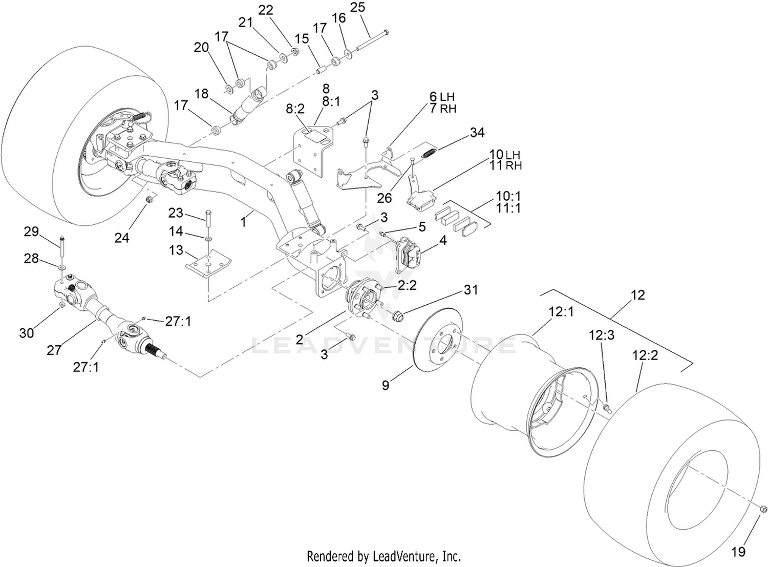 Rear Axle Assembly