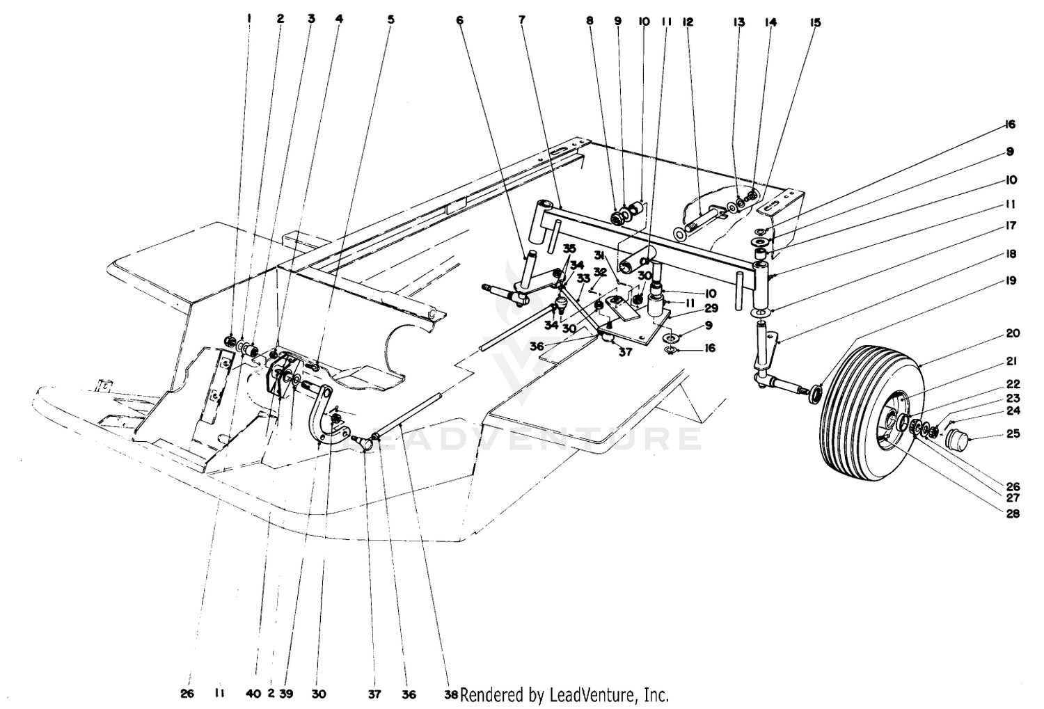 Rear Axle Assembly