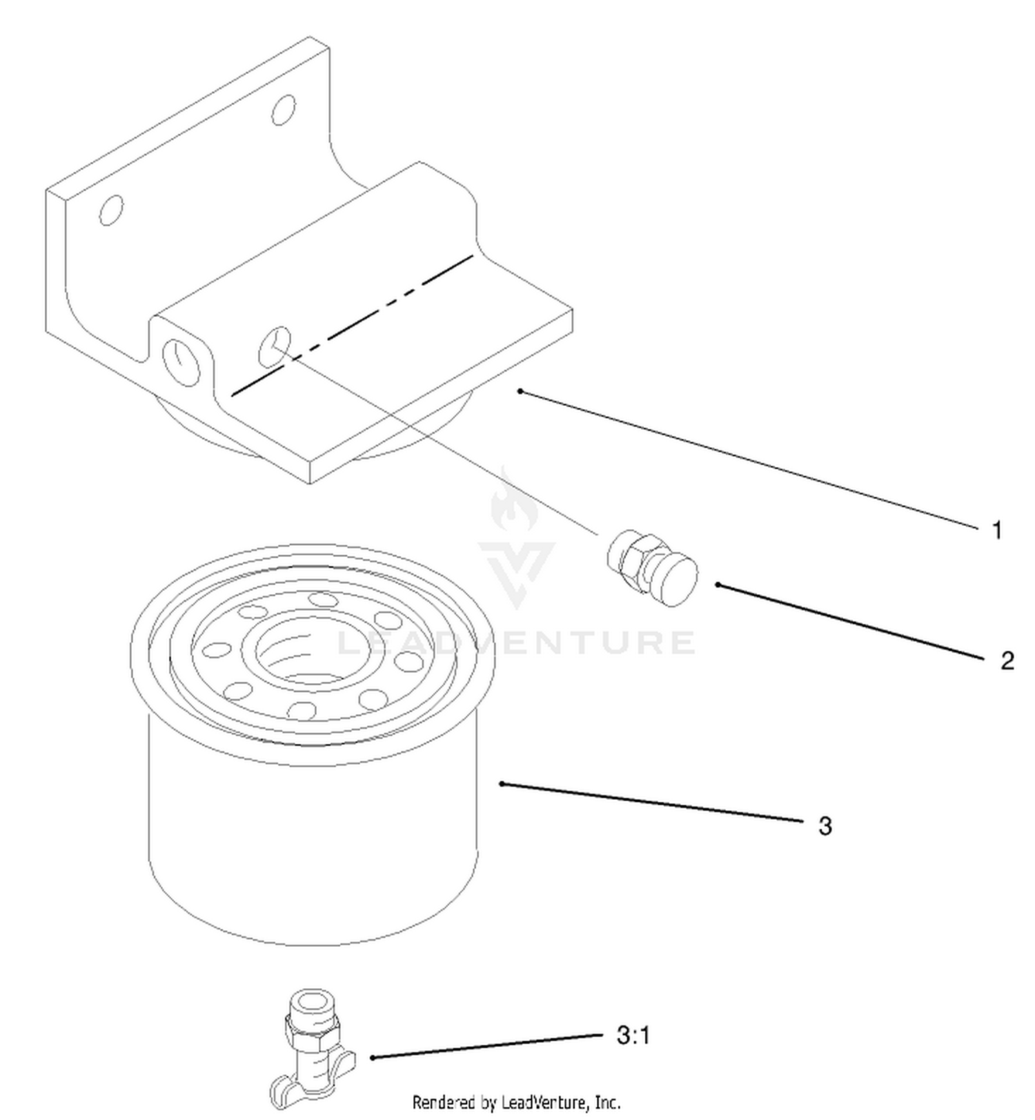 Separator-Filter/Water Assembly No. 63-7650