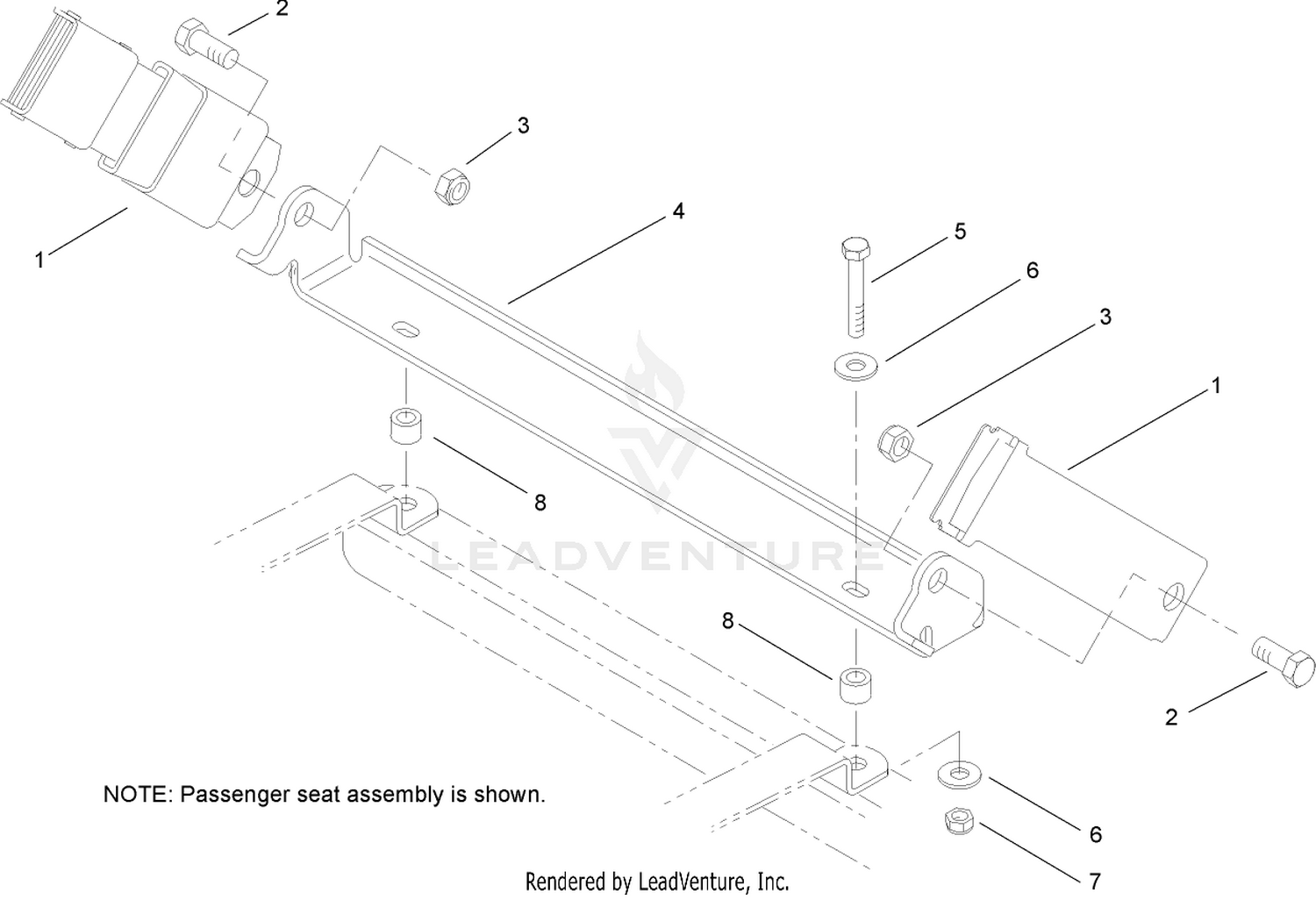 Seat Belt Installation Assembly