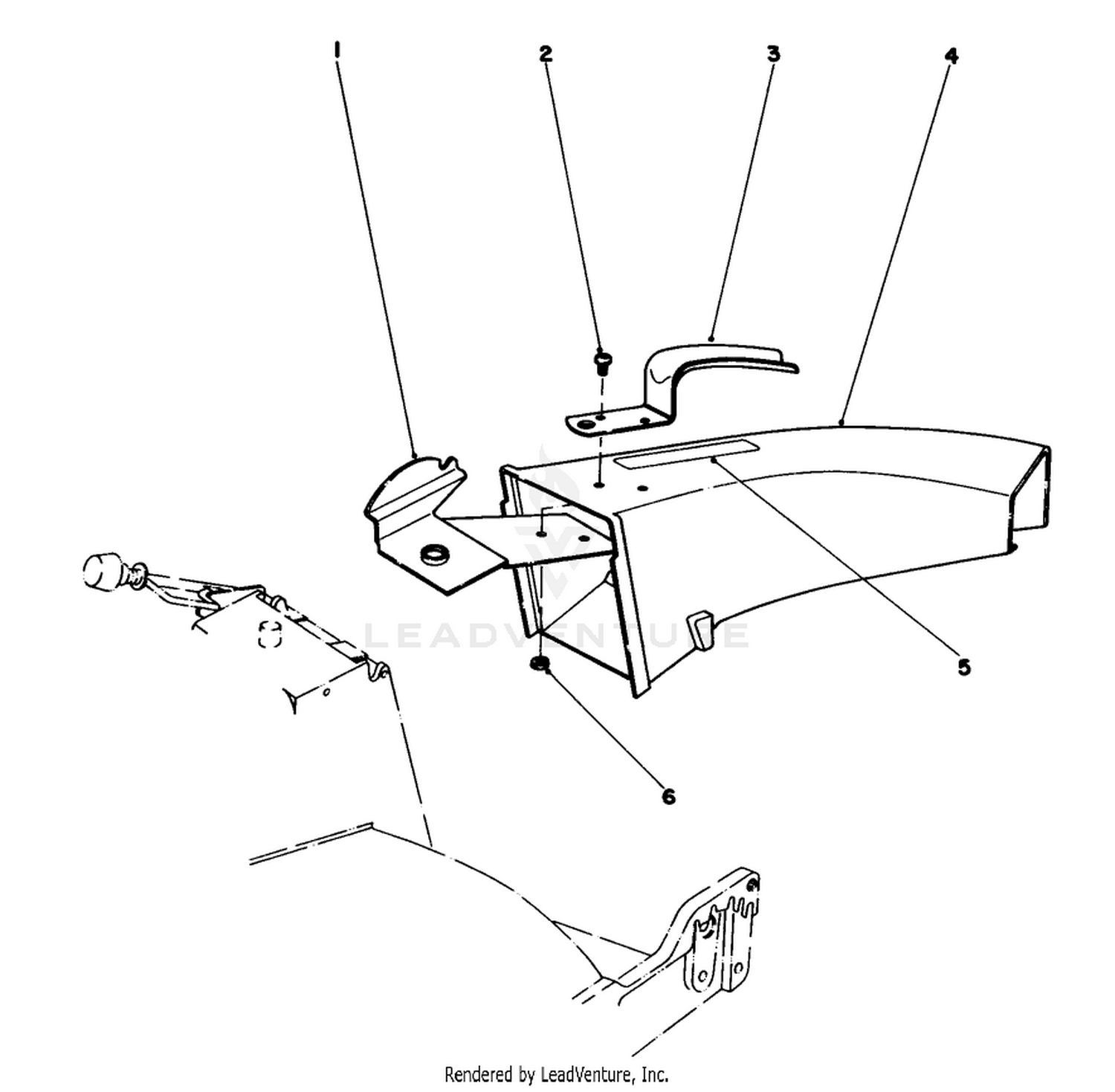 Side Discharge Chute Kit No. 59109 (optional)