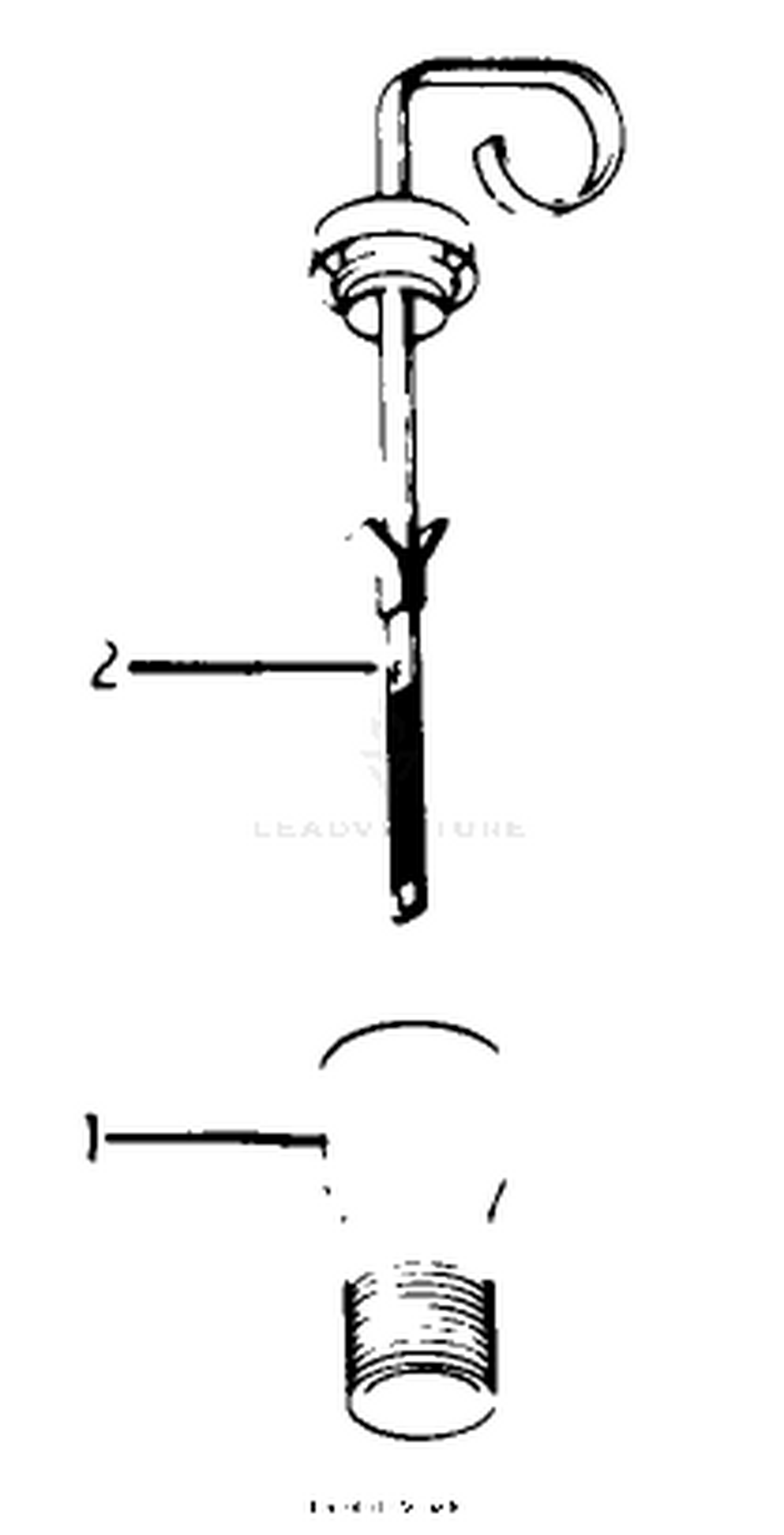 Dipstick-Engine Assembly-Kohler Model No. K-321s Spec. No. 60407