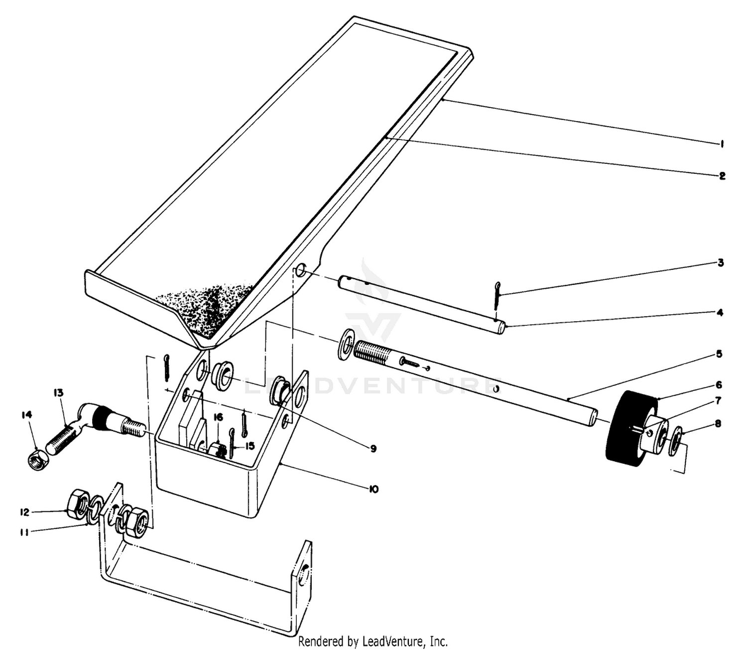 Traction Pedal Assembly