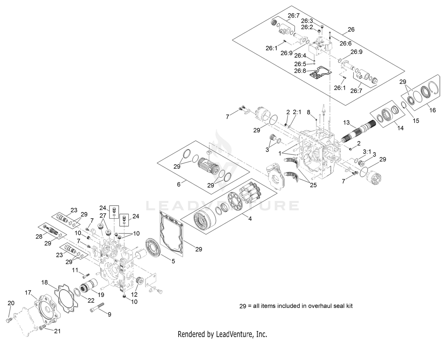 Piston Pump Assembly No. 130-9150