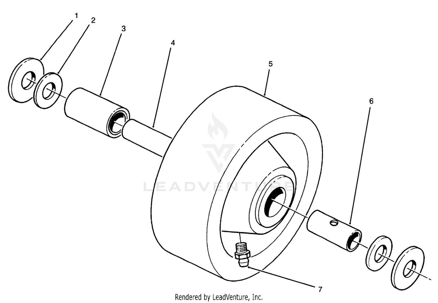 Phenolic Wheel Assembly No. 27-1050 (optional)