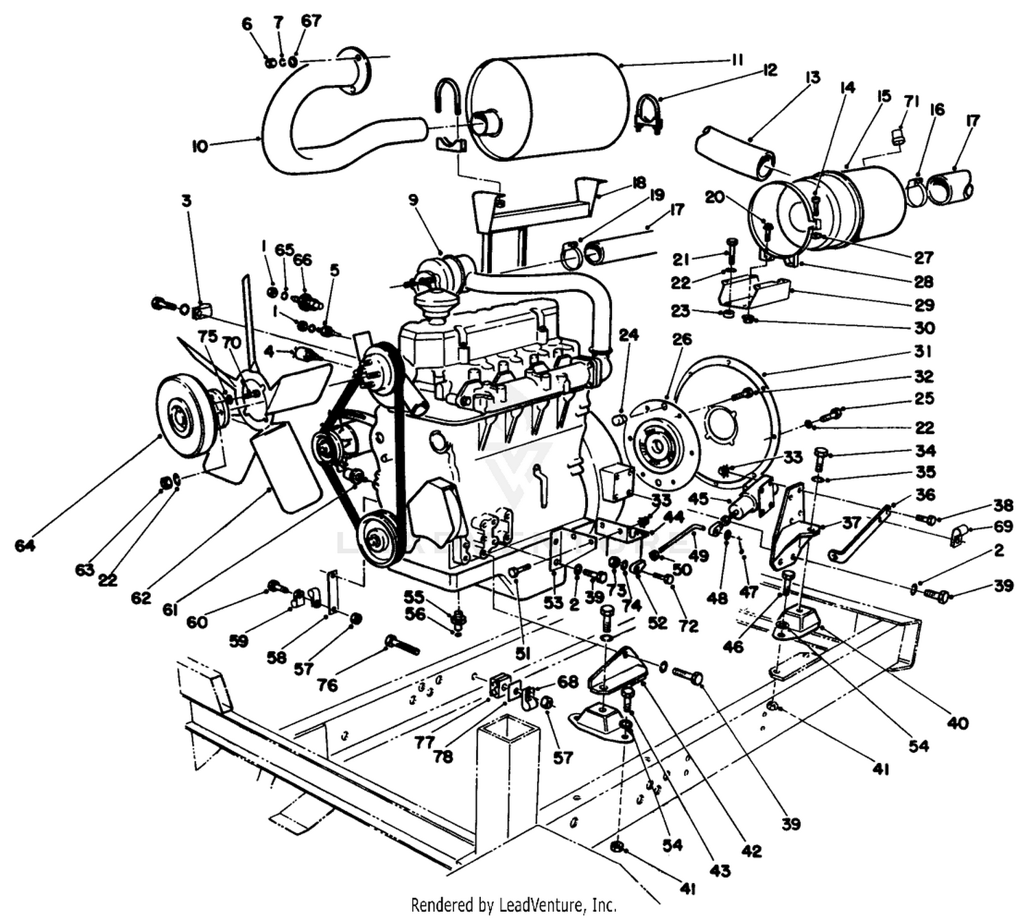 Engine Installation Assembly