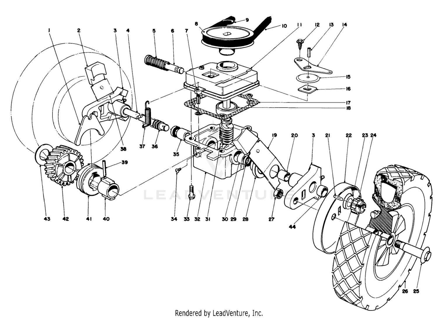 Gear Case Assembly