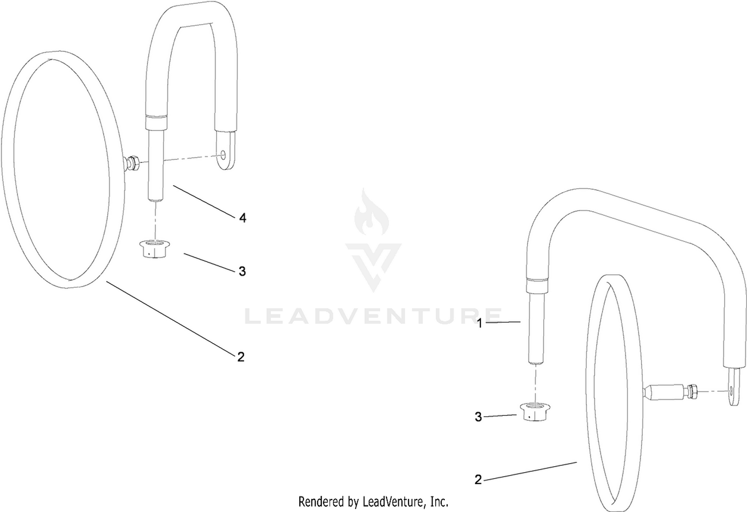 Mirror Assembly No. 117-4830