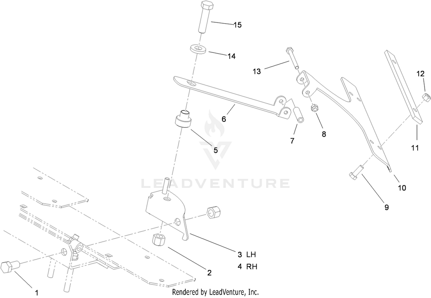 Pivot Trowel Assembly No. 119-7158
