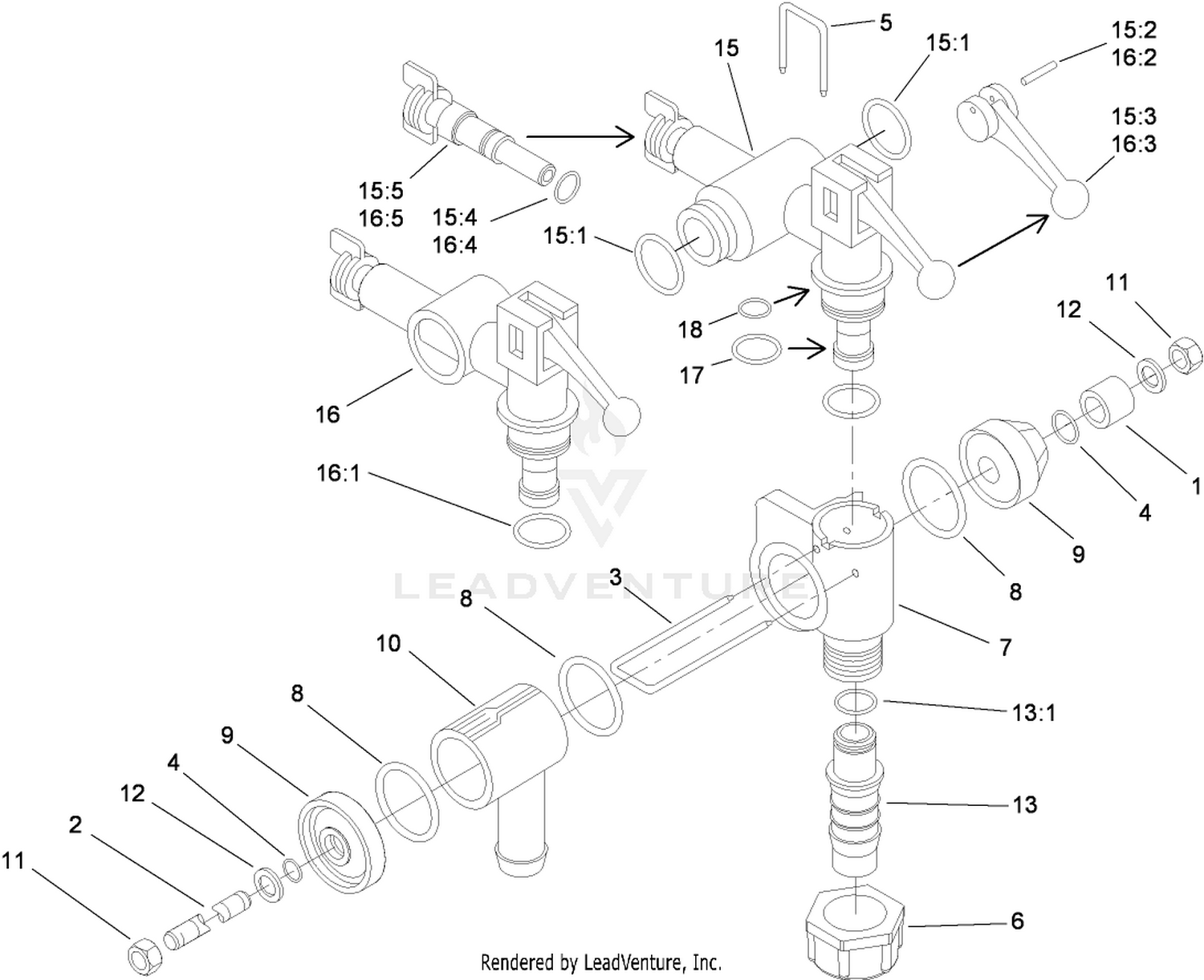 Boom Valve Assembly No. 106-4882