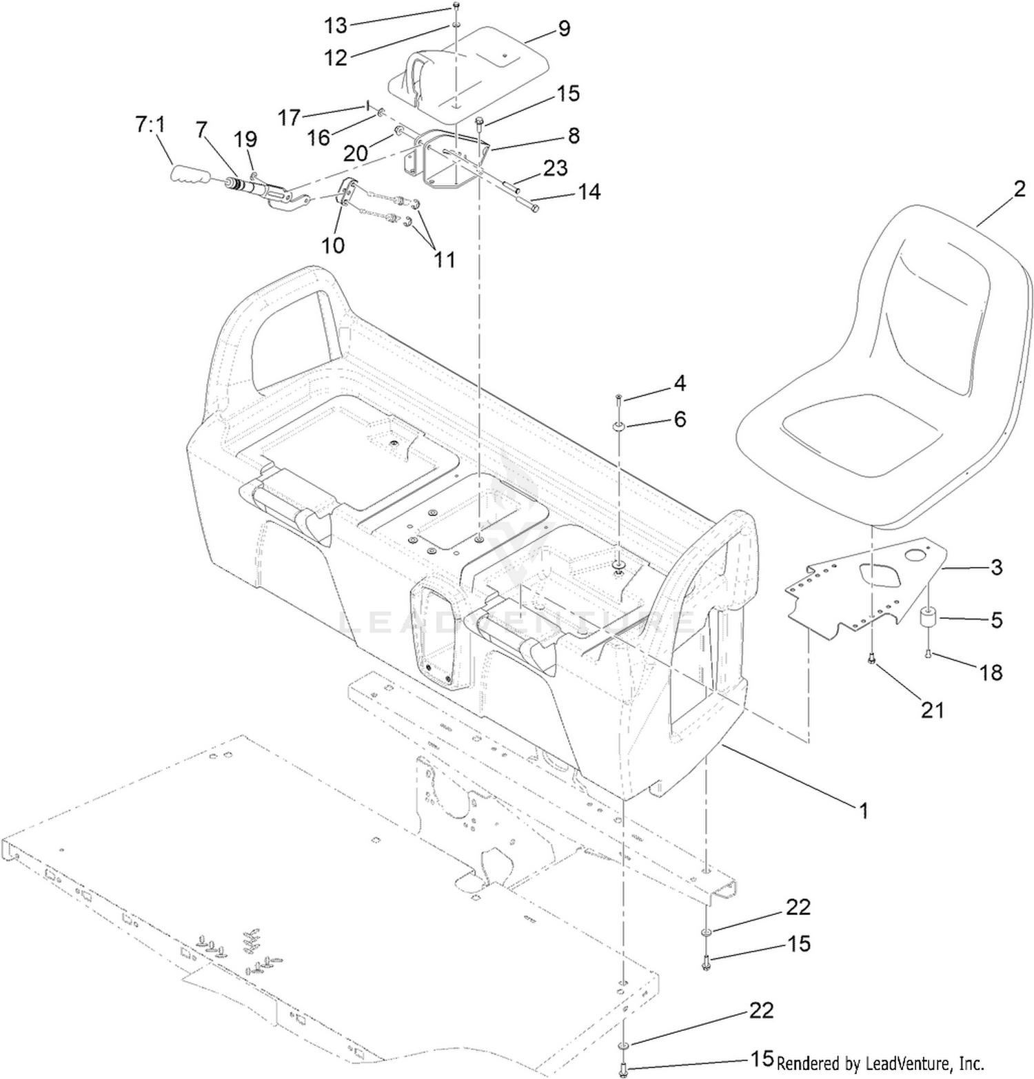 Seatbase Assembly