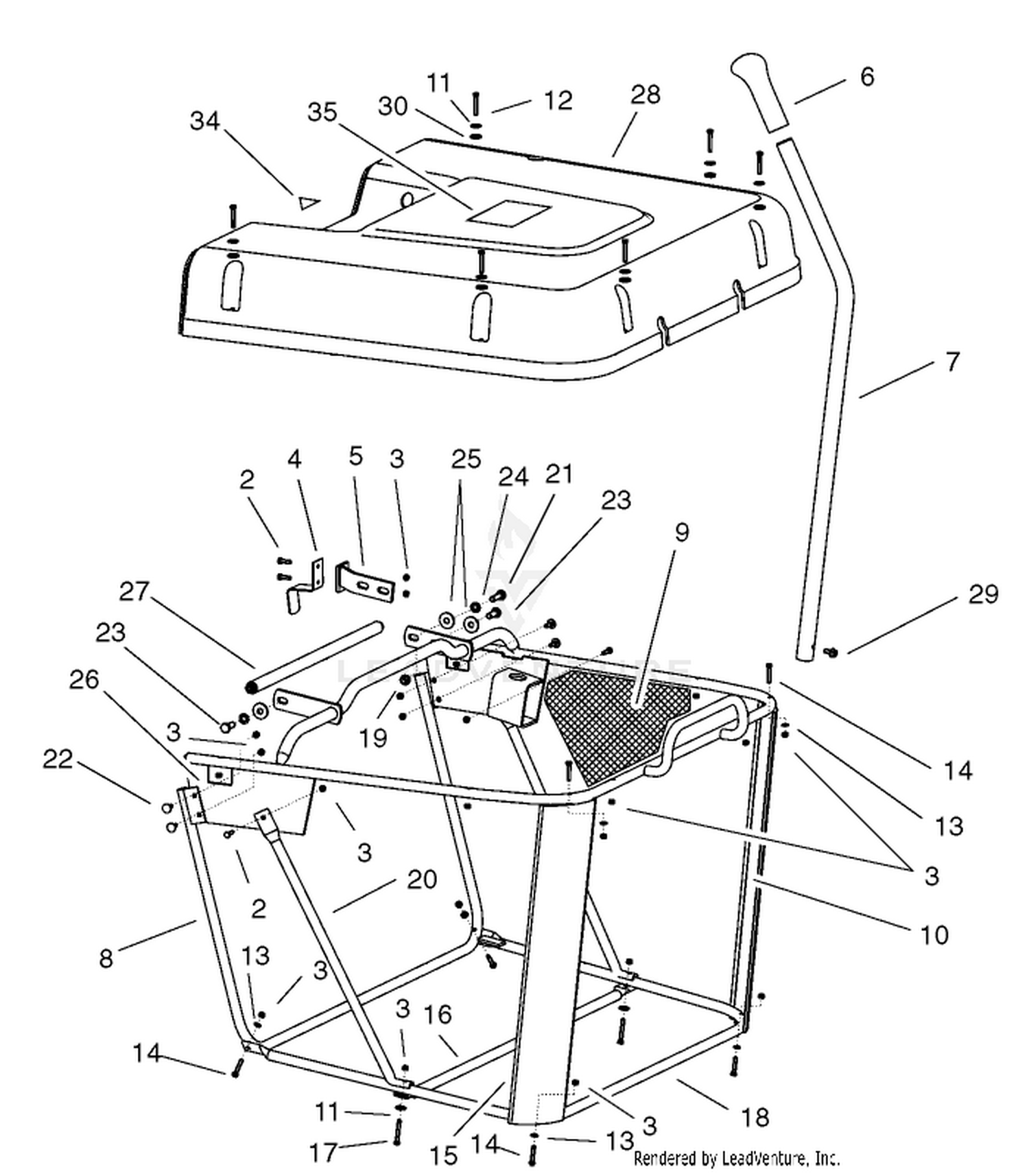 Grass Collector Assembly