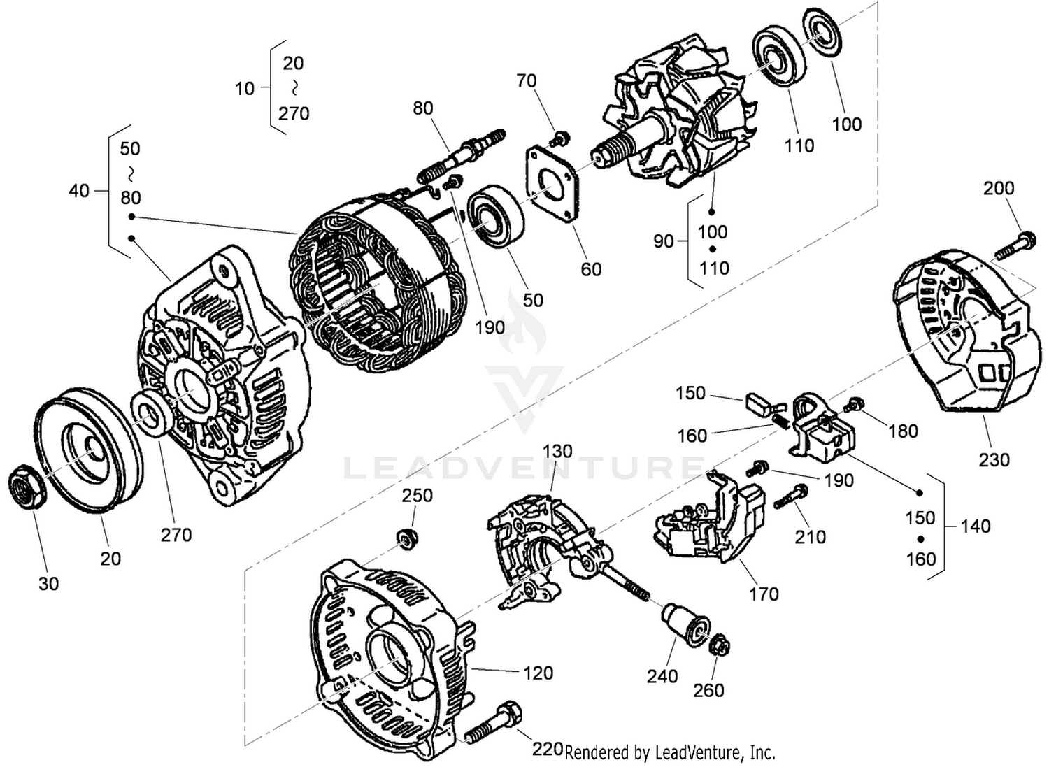 Alternator Components