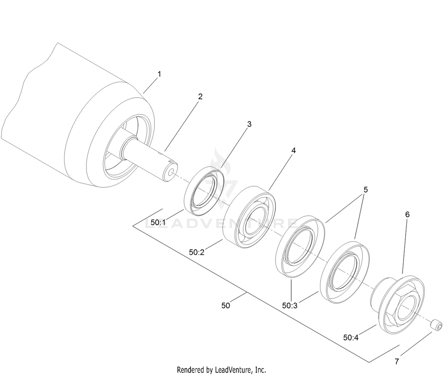 Roller Assembly No. 137-6143