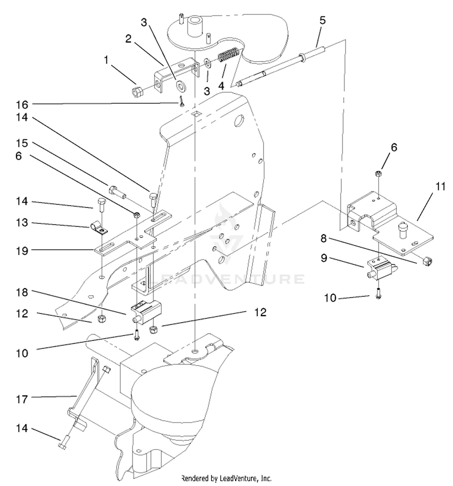 No Mow In Reverse (nmir) Assembly