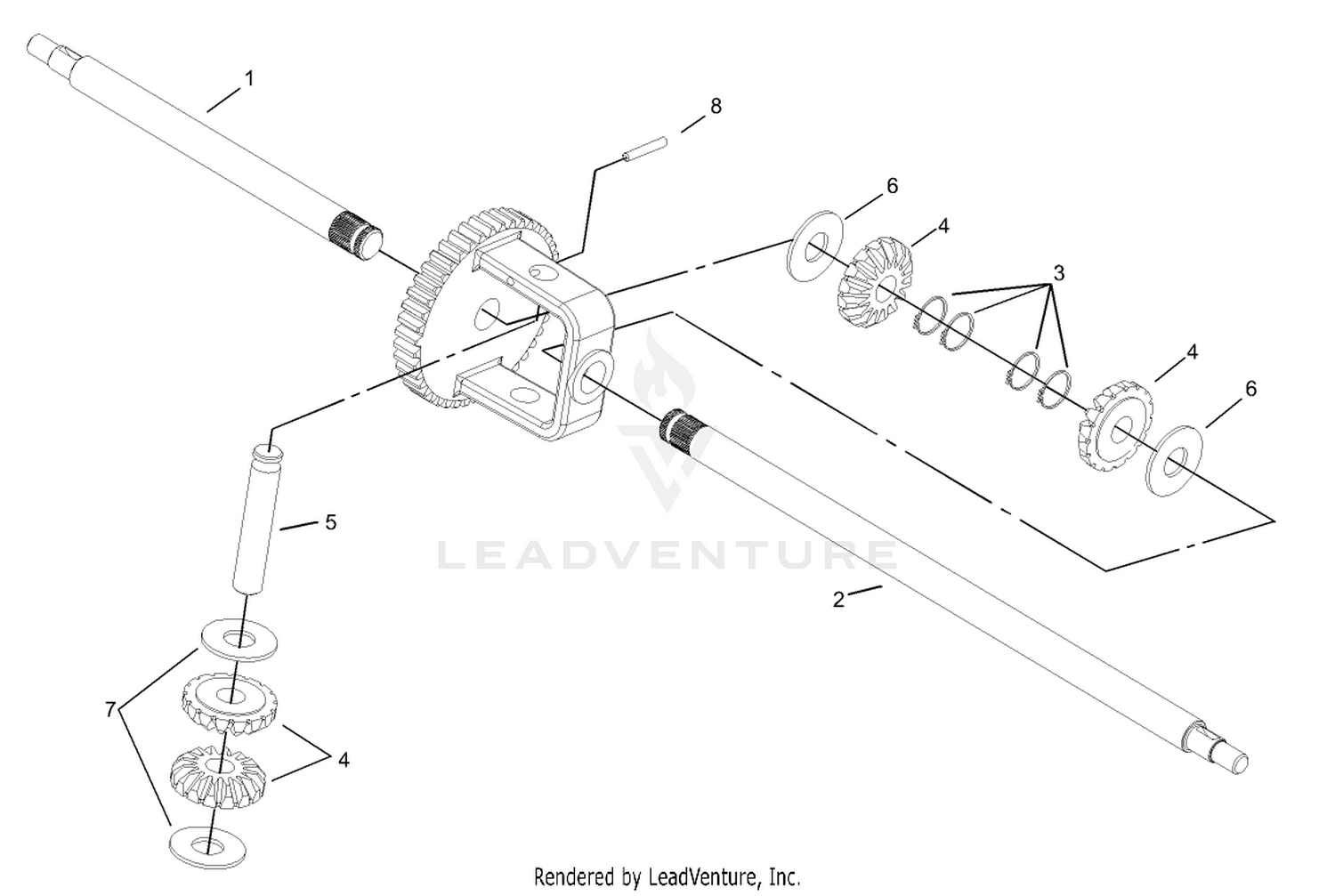 Differential Assembly No. 99-2038