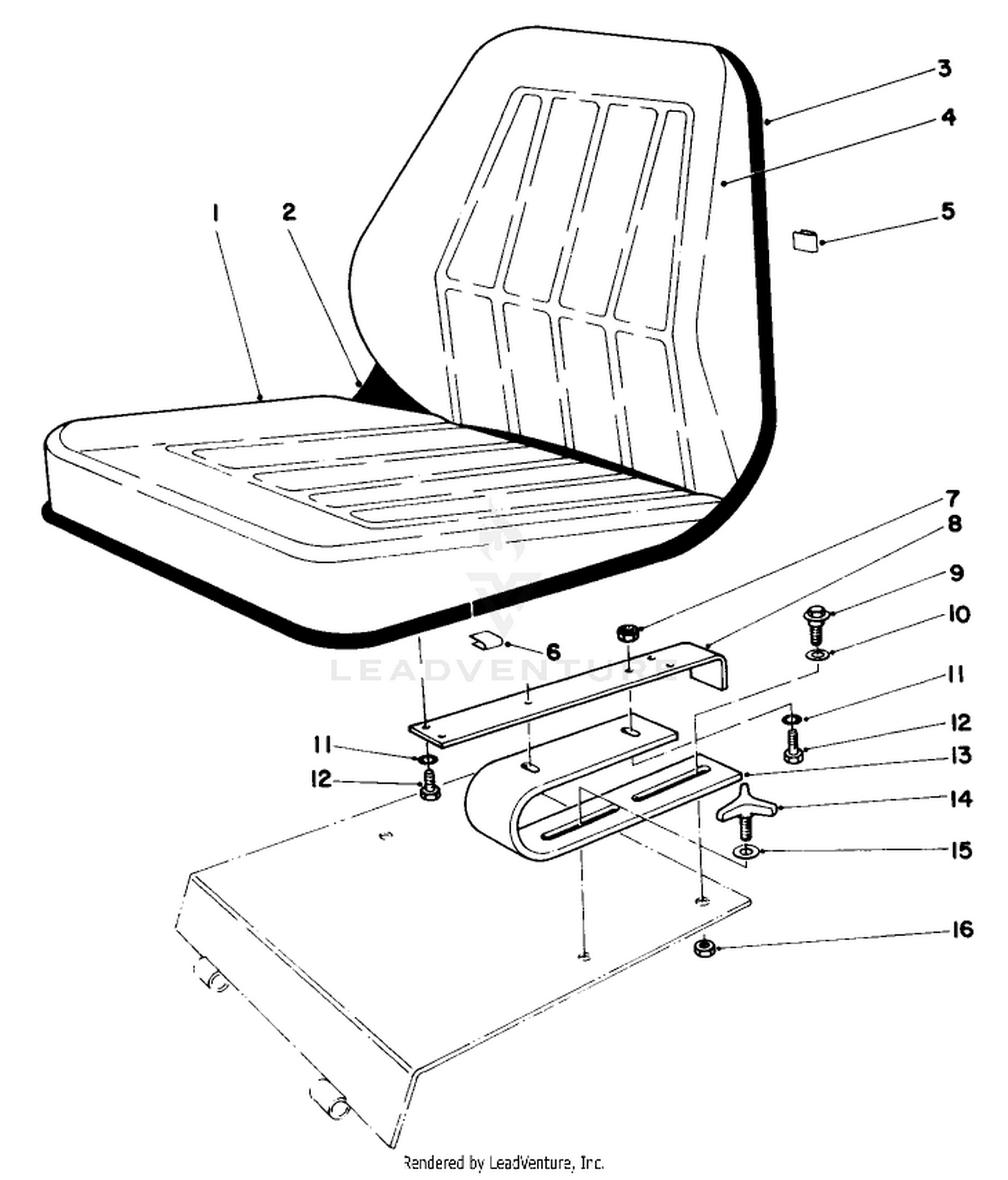 Standard Seat Kit Model No. 30764