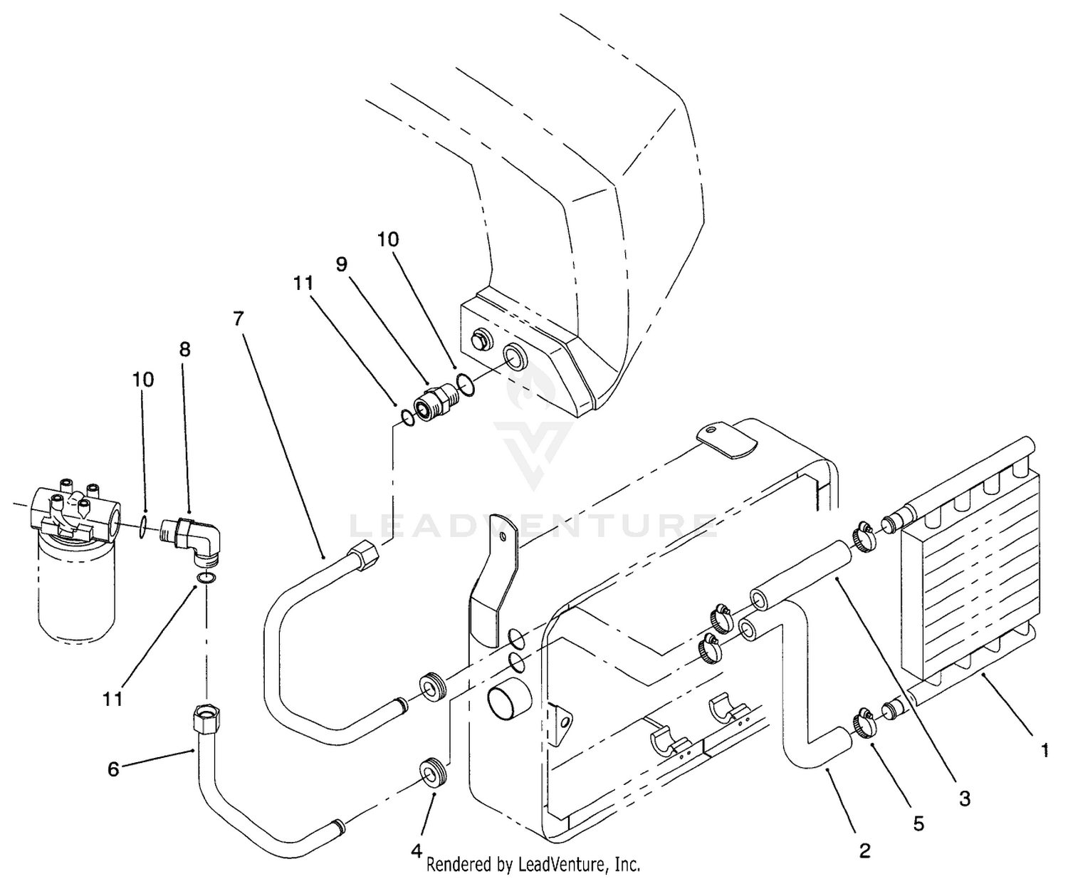 Oil Cooler Assembly