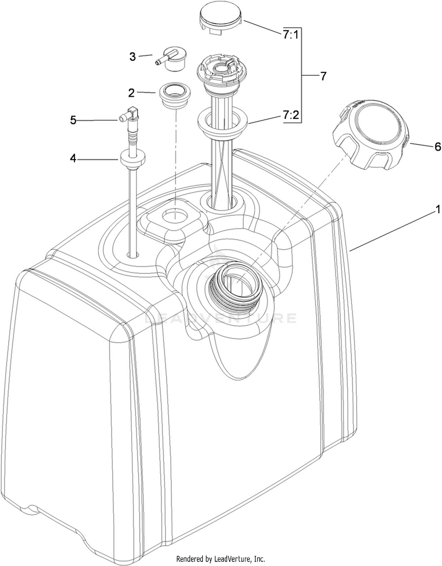 Fuel Tank Assembly No. 117-8455