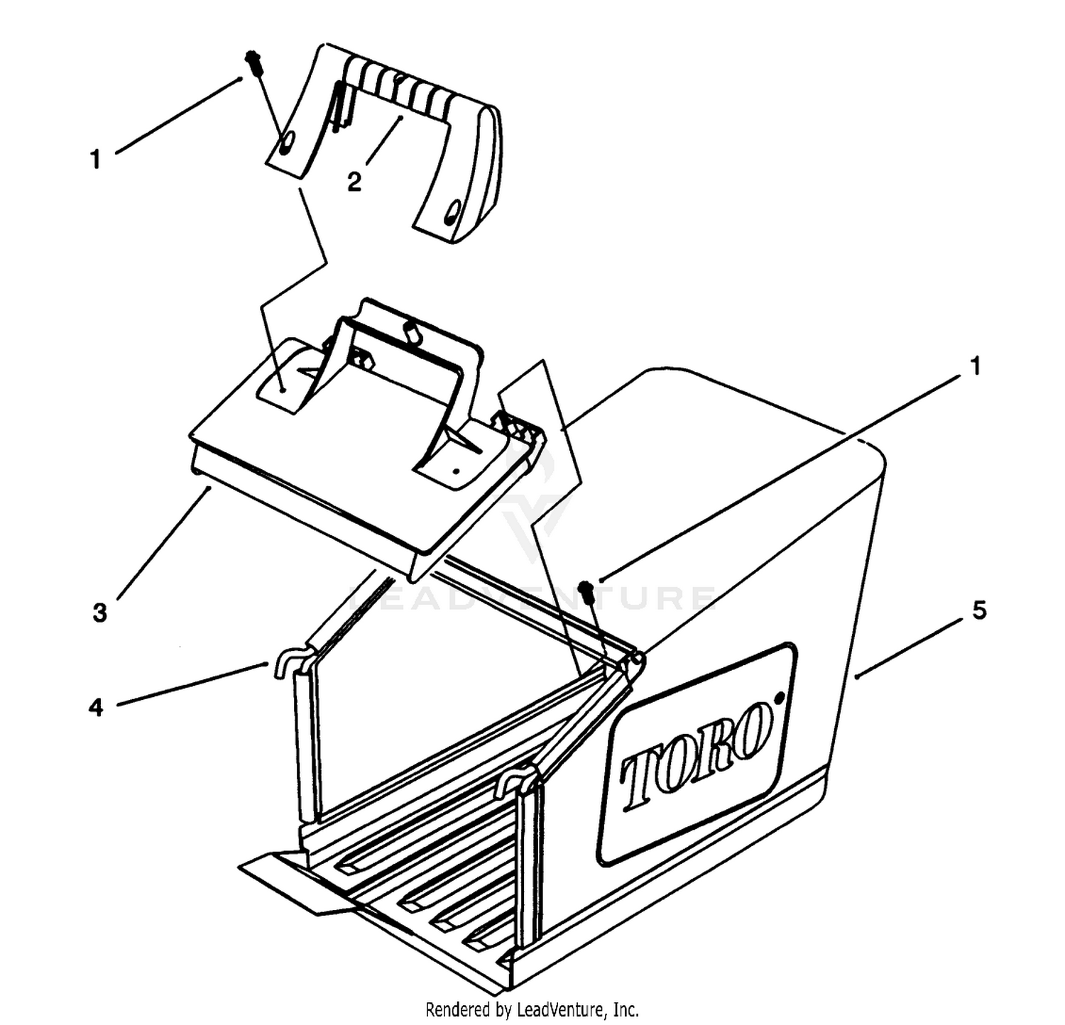 Grass Bag Assembly