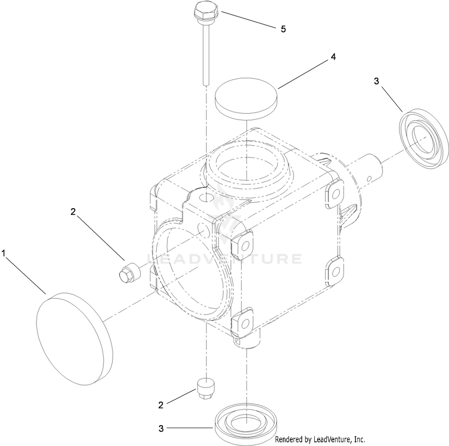 Gearbox Assembly No. 110-6386-03