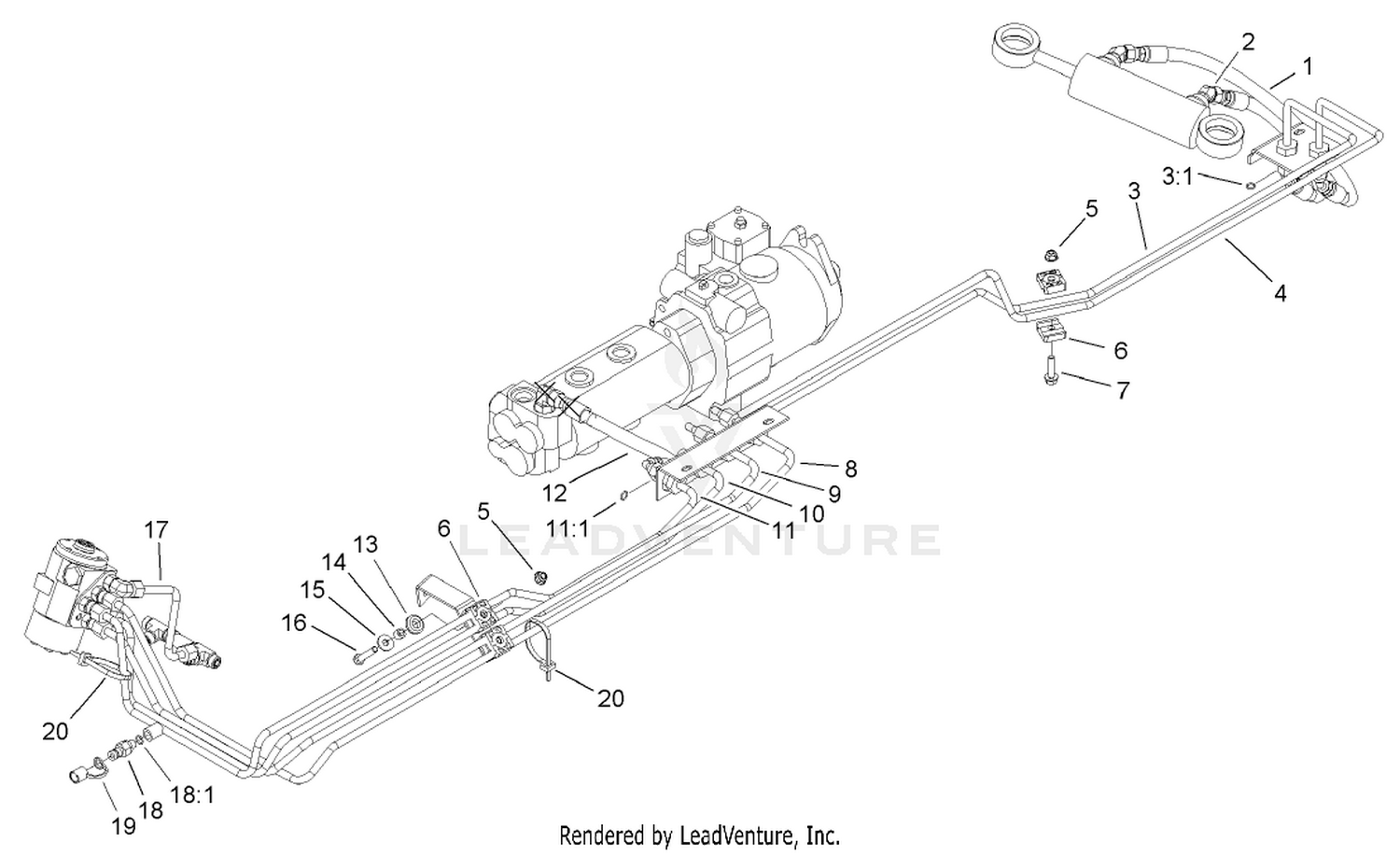 Steering Hydraulic Assembly