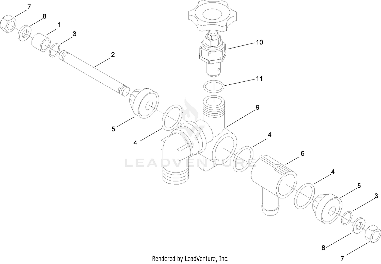 Pressure Control Valve Assembly No. 106-4883