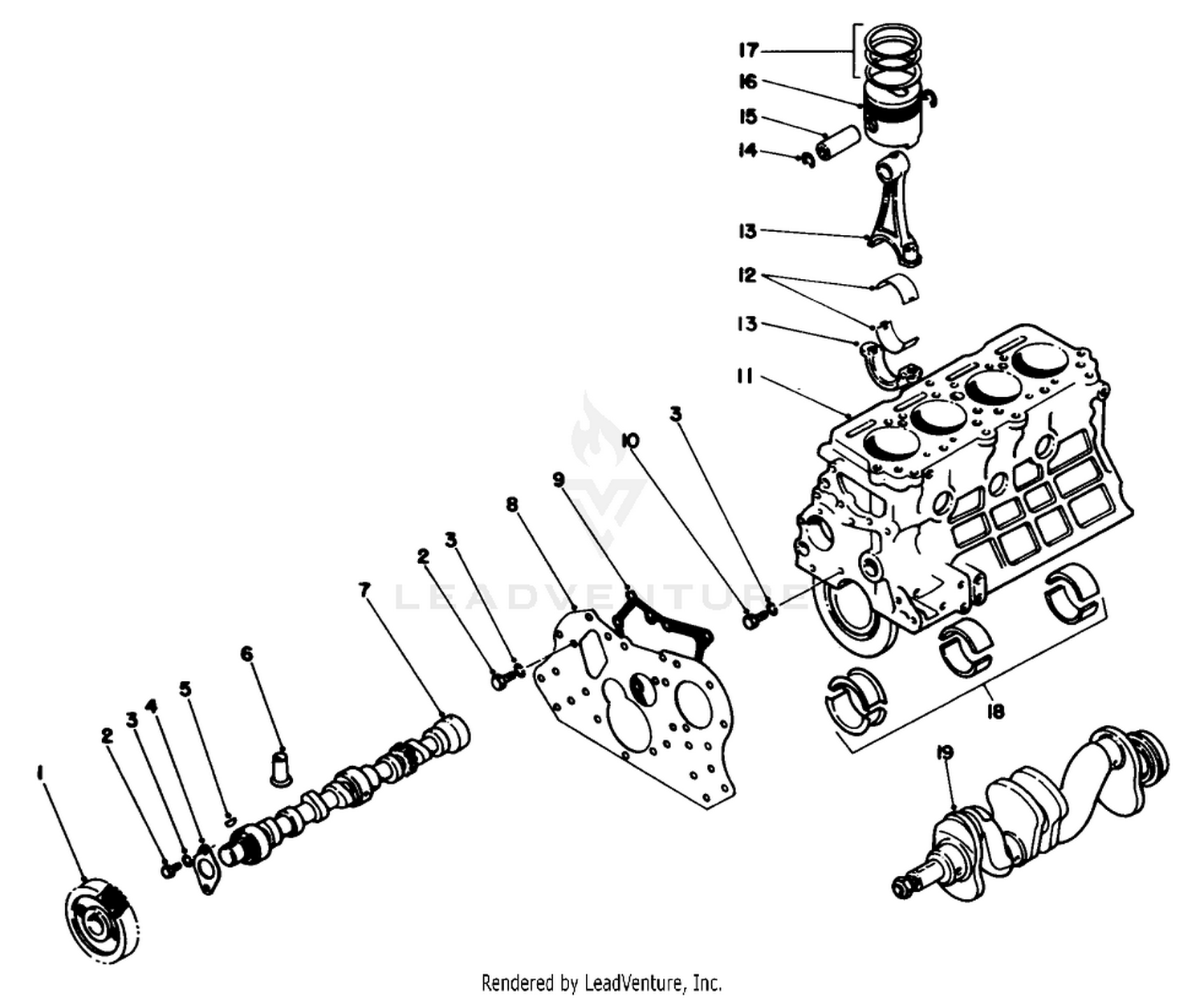 Short Block Assembly No. 58-5670