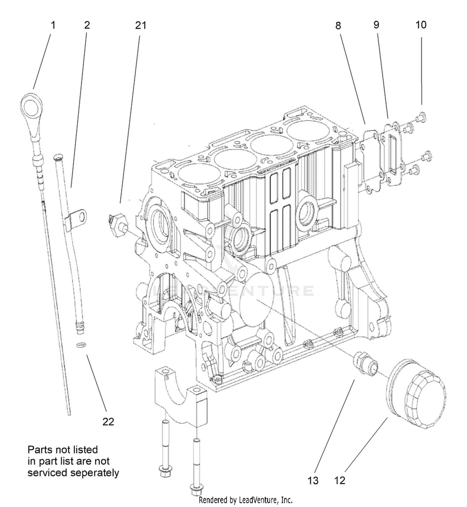 Cylinder Block Assembly