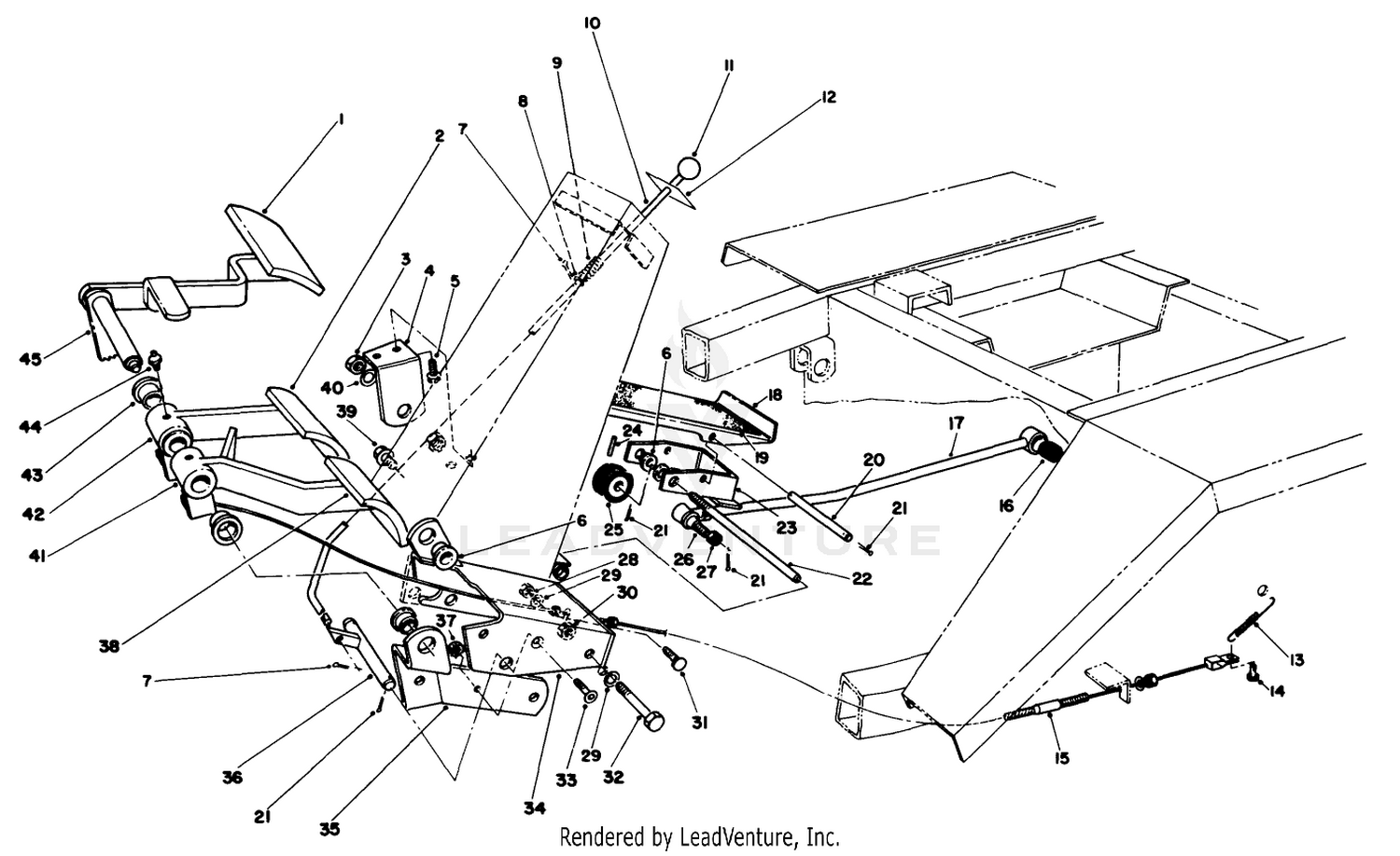BRAKE PEDAL ASSEMBLY