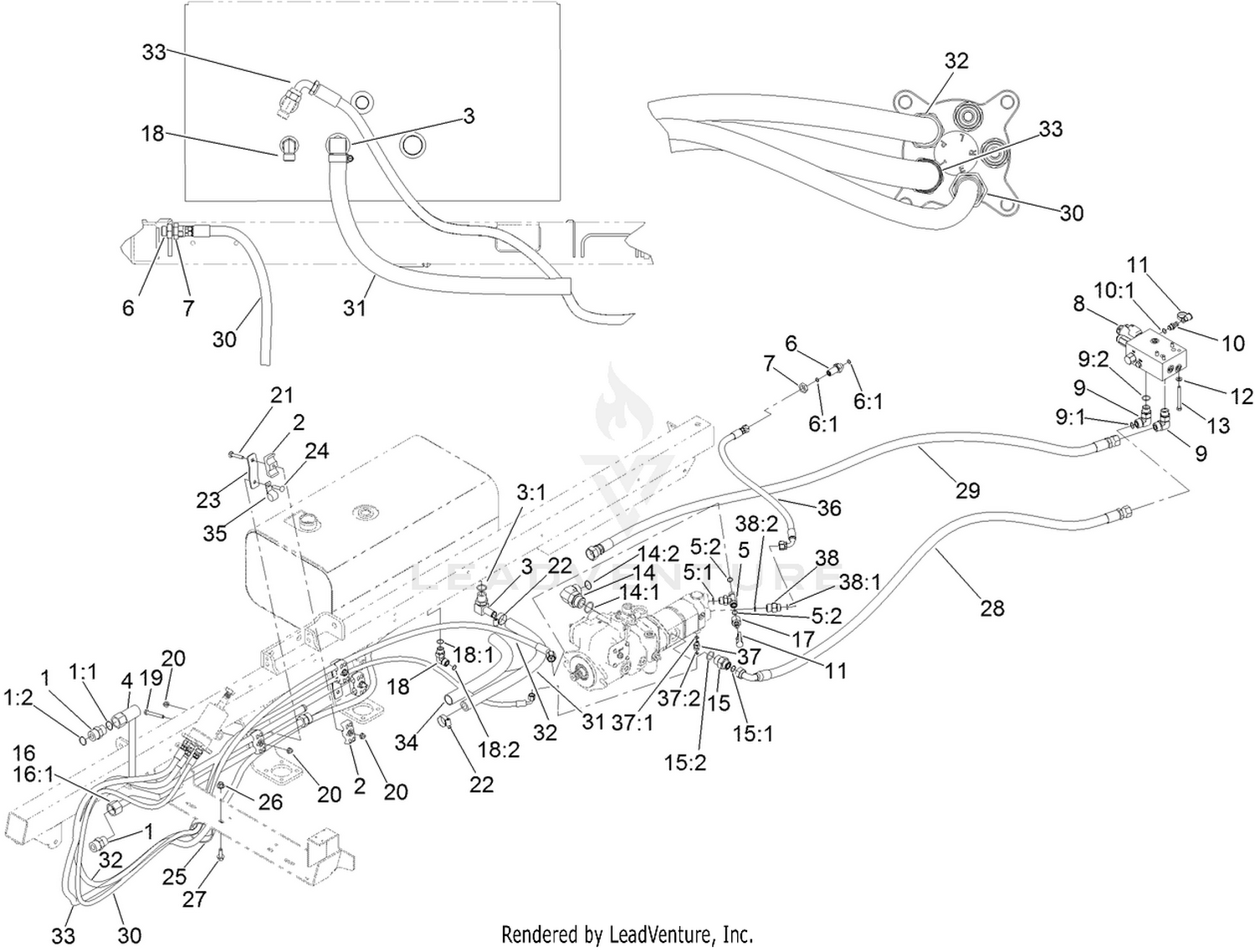Hydraulic Tube and Hose Assembly