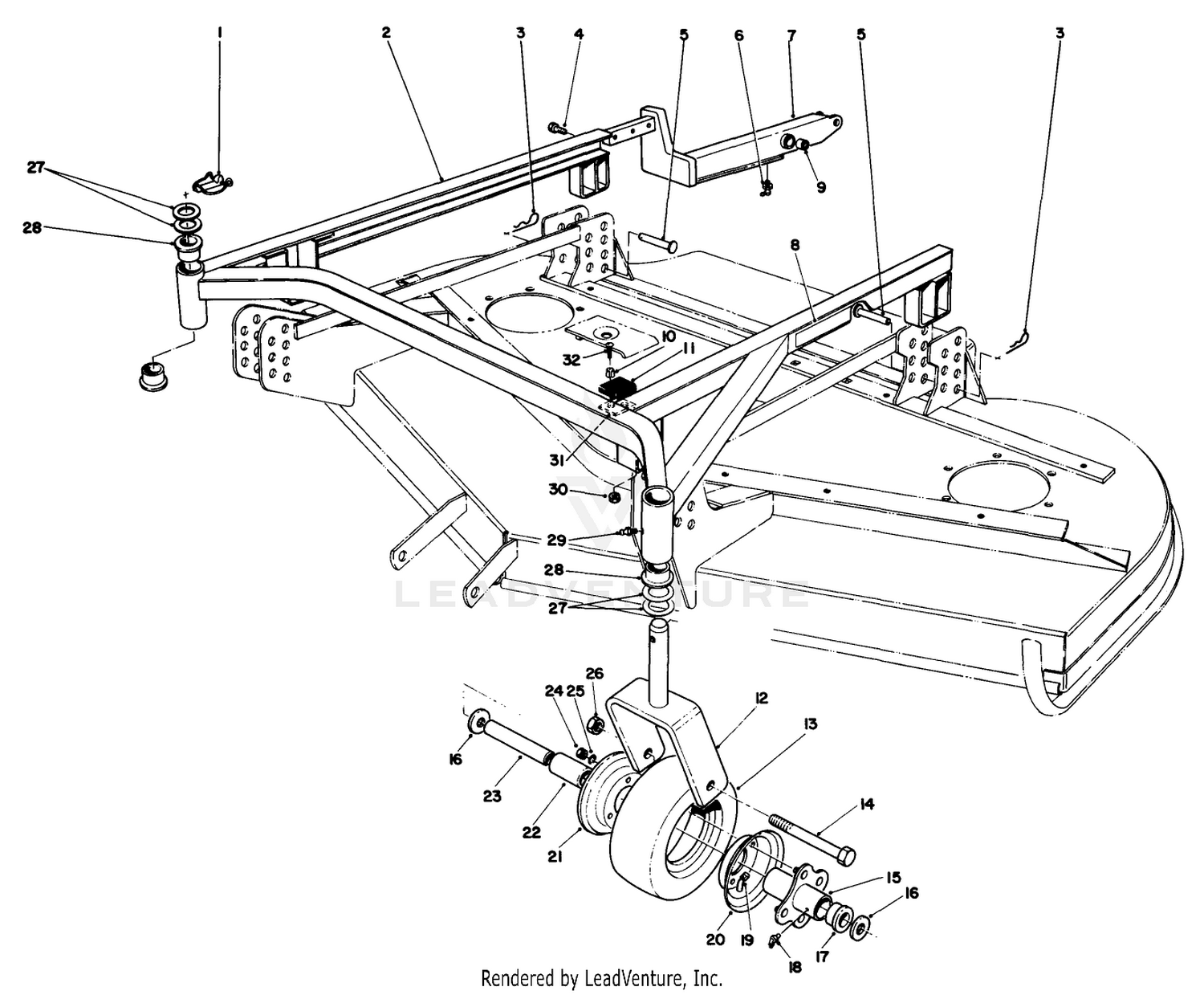 Cutting Unit Model No. 30568 (continued)